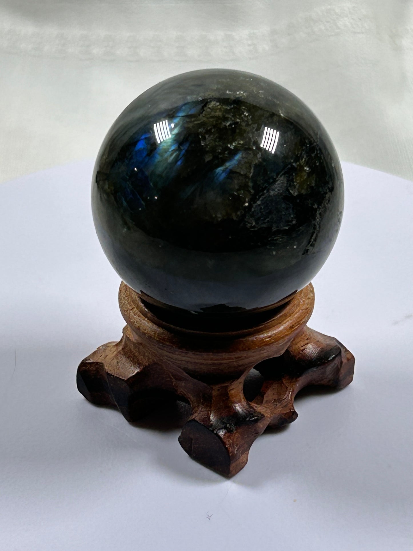 (#436) - Labradorite Sphere - New