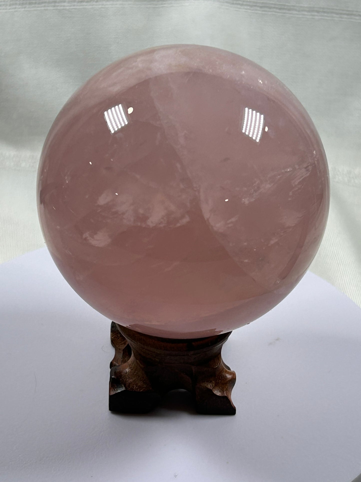 (#515) - Rose Quartz Sphere - New