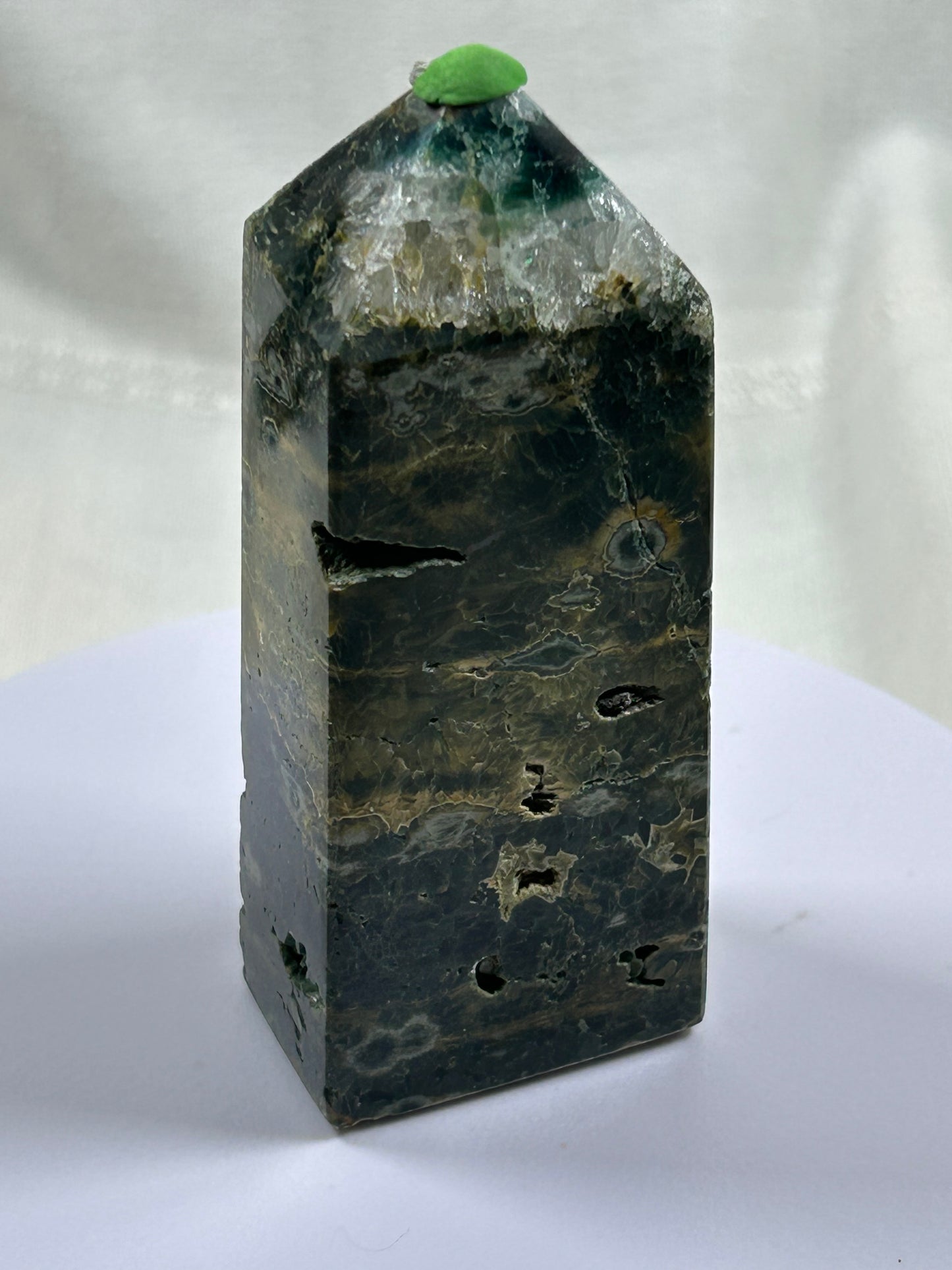 (#614) - Moss Agate Tower - New