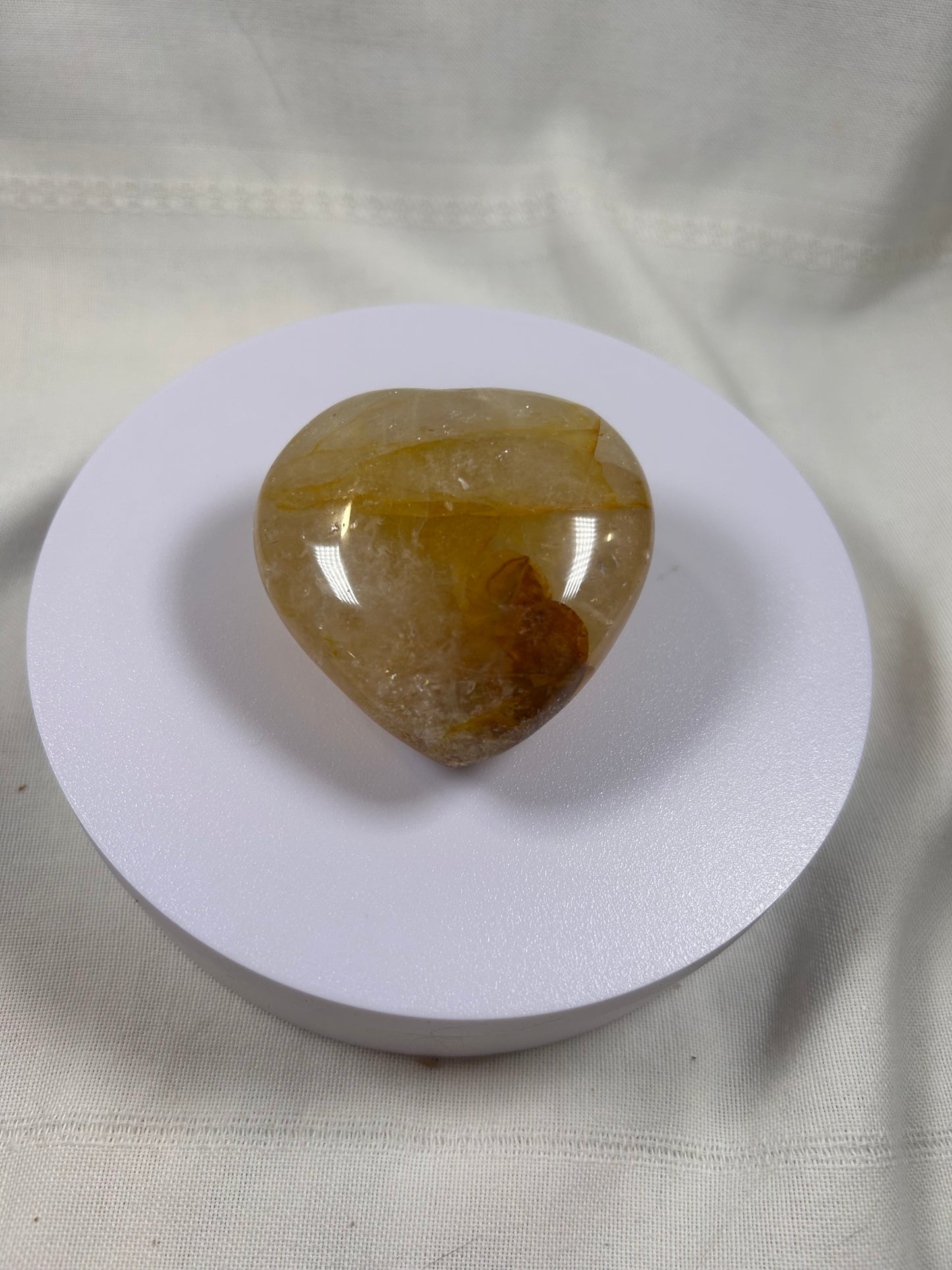 (#853) - Golden Healer Heart - New