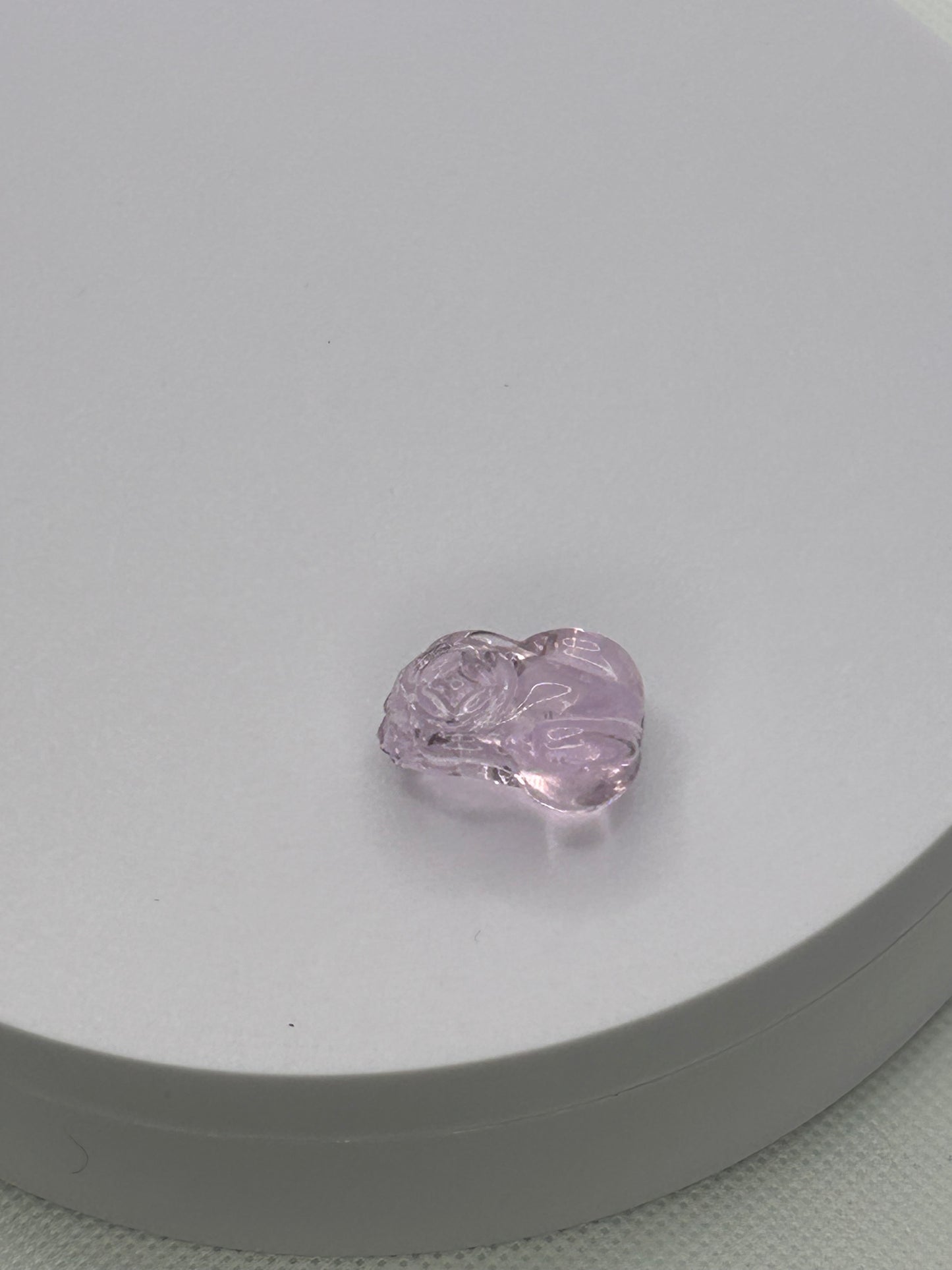 (#49) - ROSE QUARTZ PIXIU CARVING - NEW
