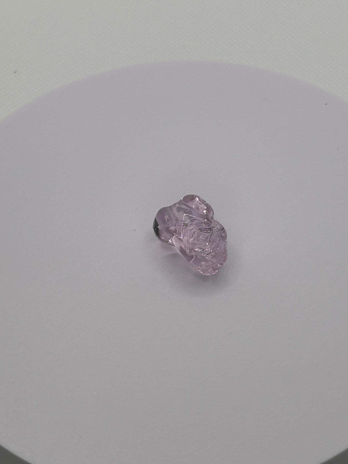 (#49) - ROSE QUARTZ PIXIU CARVING - NEW