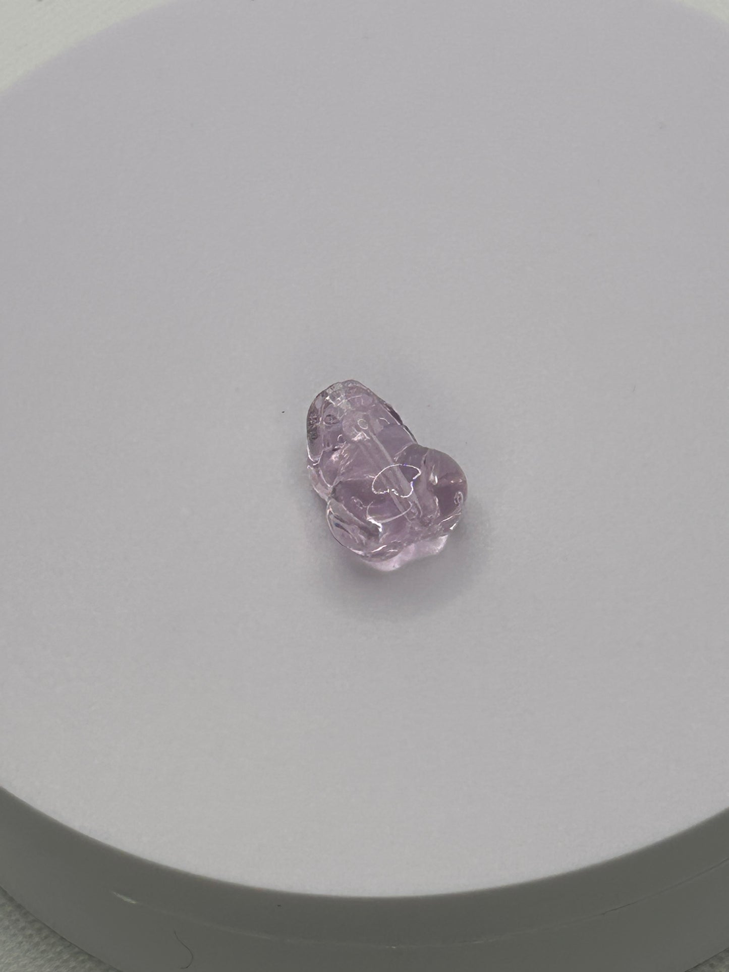 (#49) - ROSE QUARTZ PIXIU CARVING - NEW