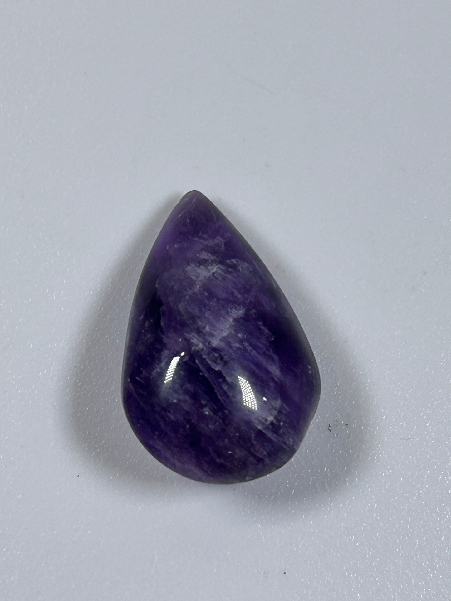 (AT3) - Amethyst Teardrop Pendant - New