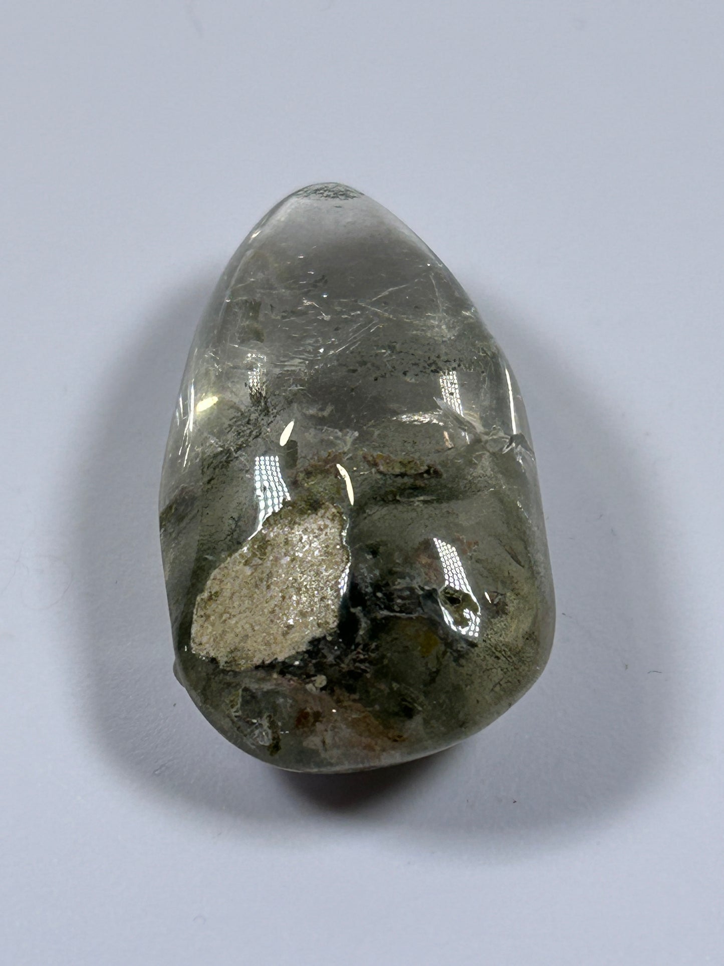 (GQ29) - Garden Quartz Teardrop Pendant - New