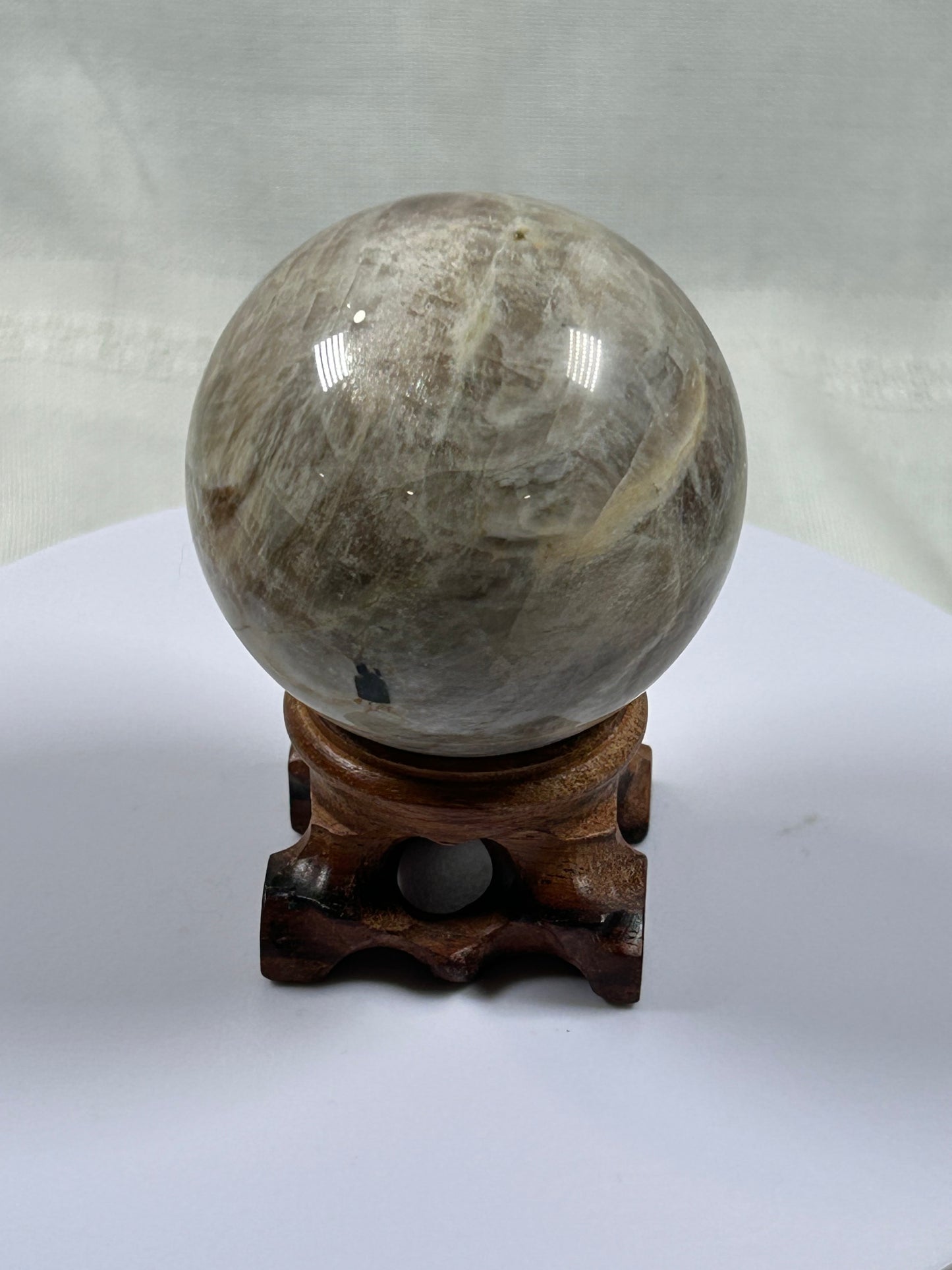 (#1260) - Moonstone Sphere - New