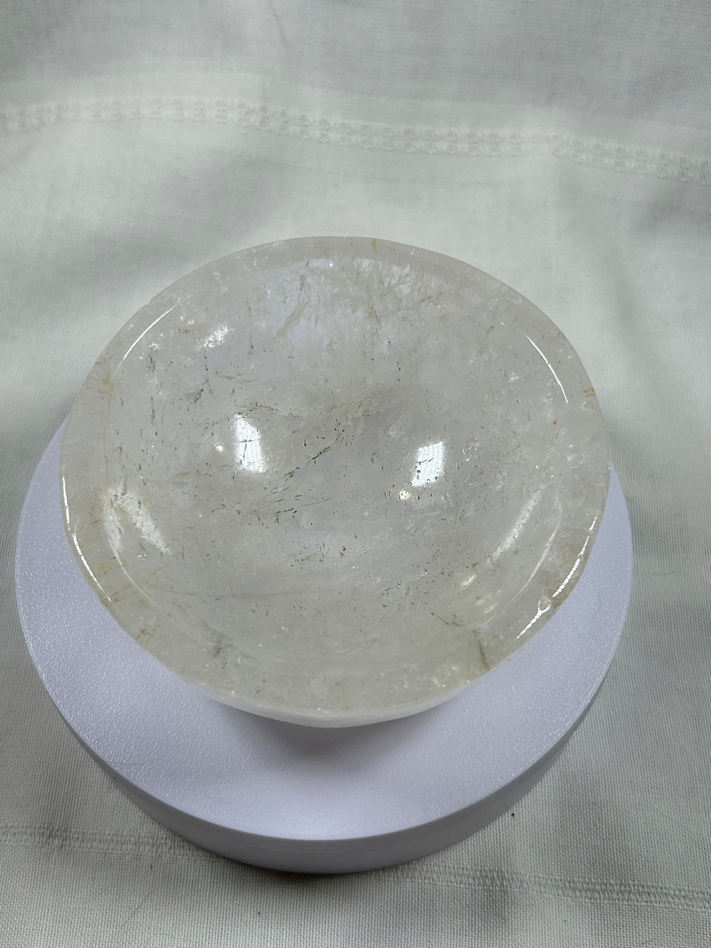 (#1041) - Selenite Bowl - New