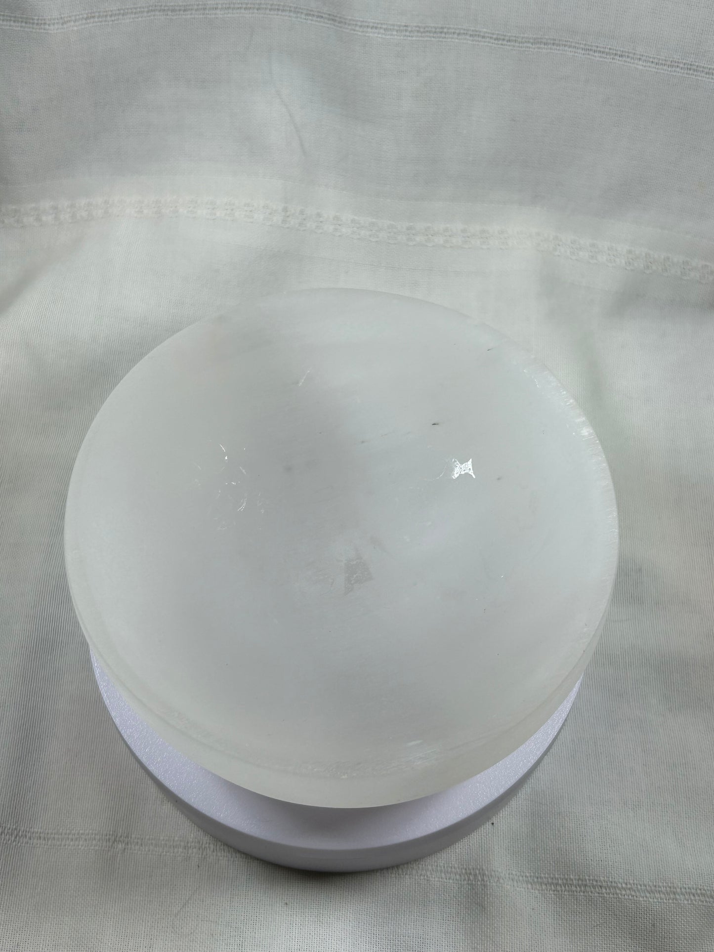 (#1262) - Selenite Bowl - New