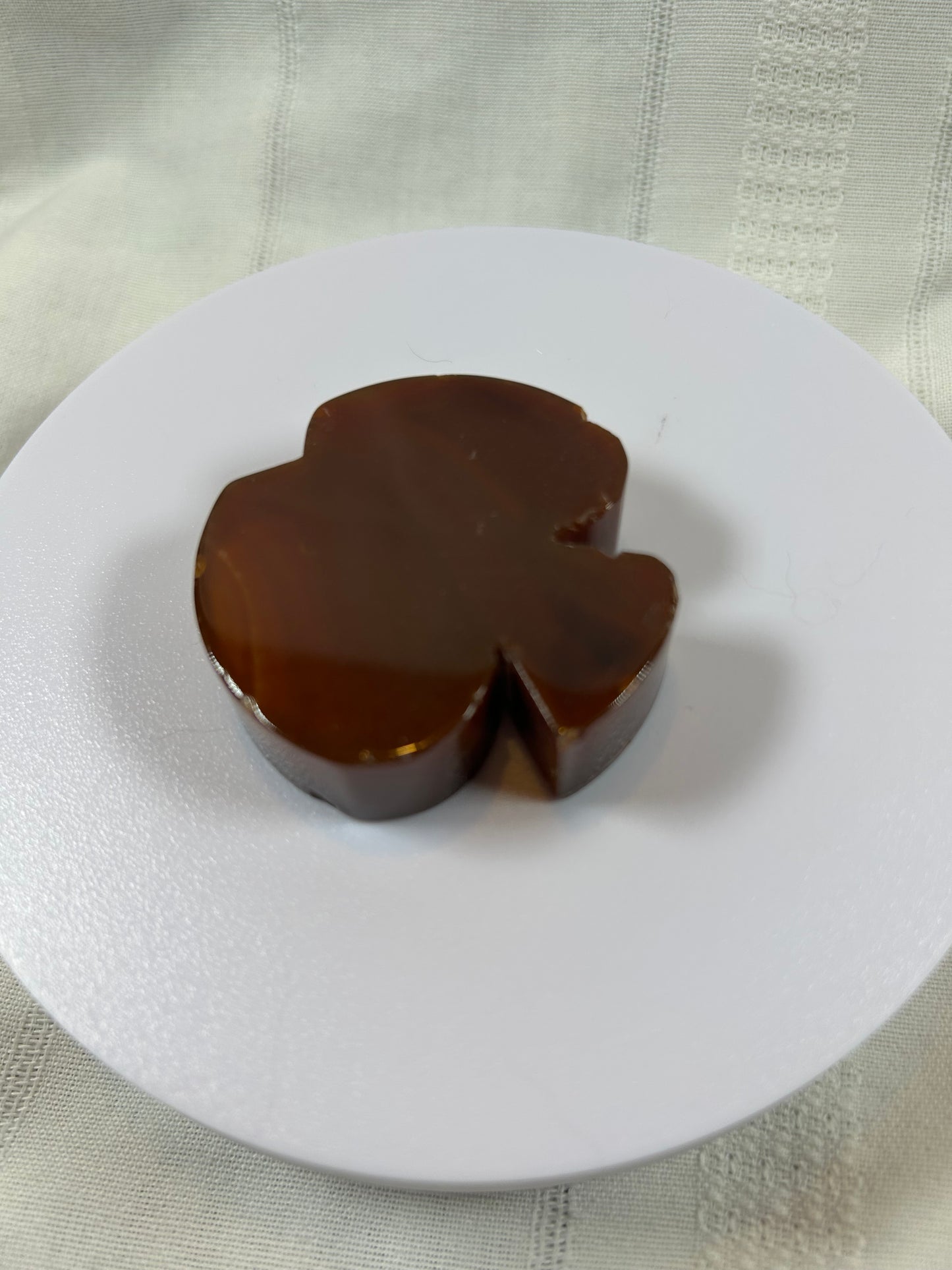 (#5) - CARNELIAN APPLE CARVING