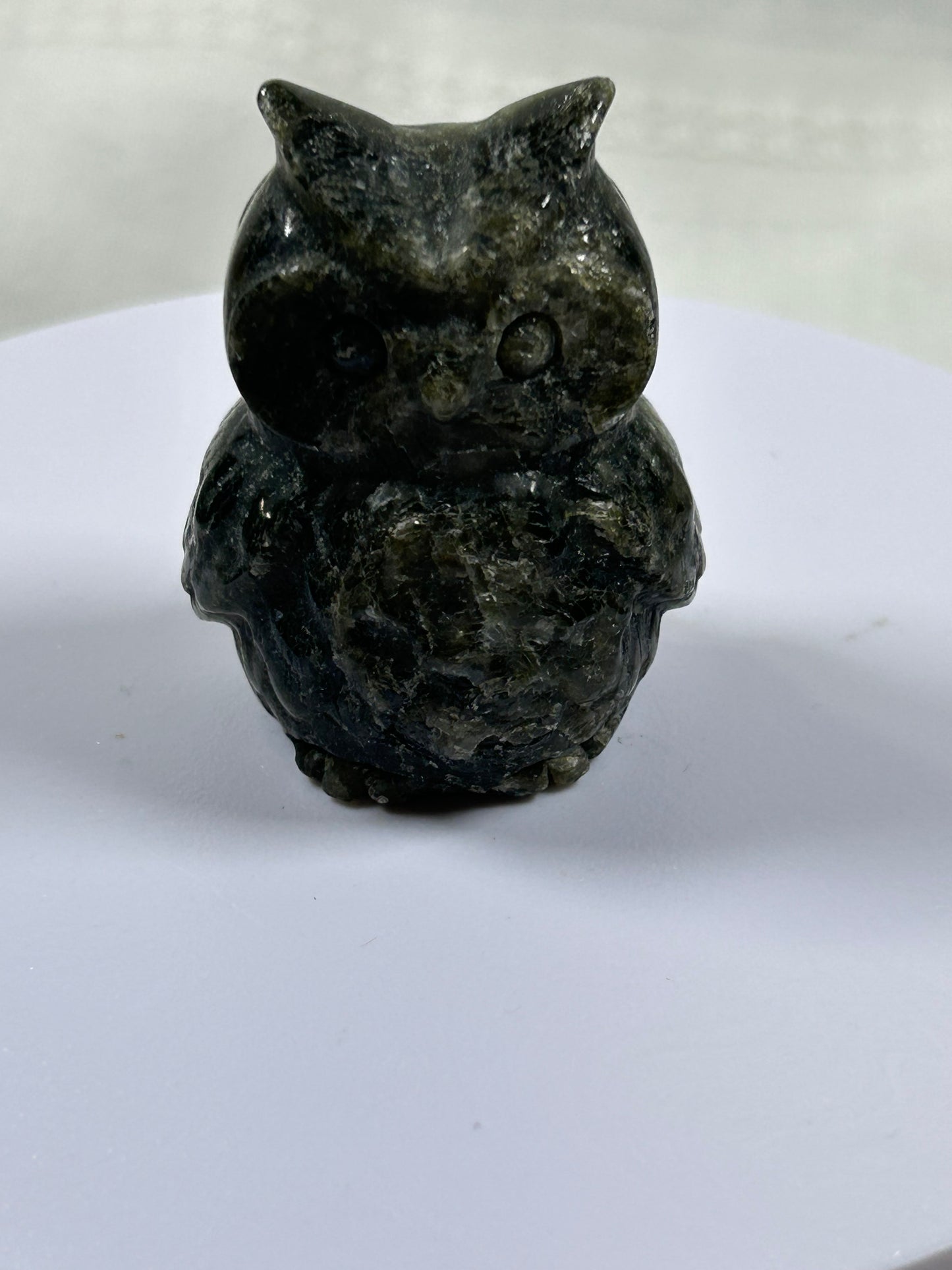 (#1064) - Labradorite Owl - New