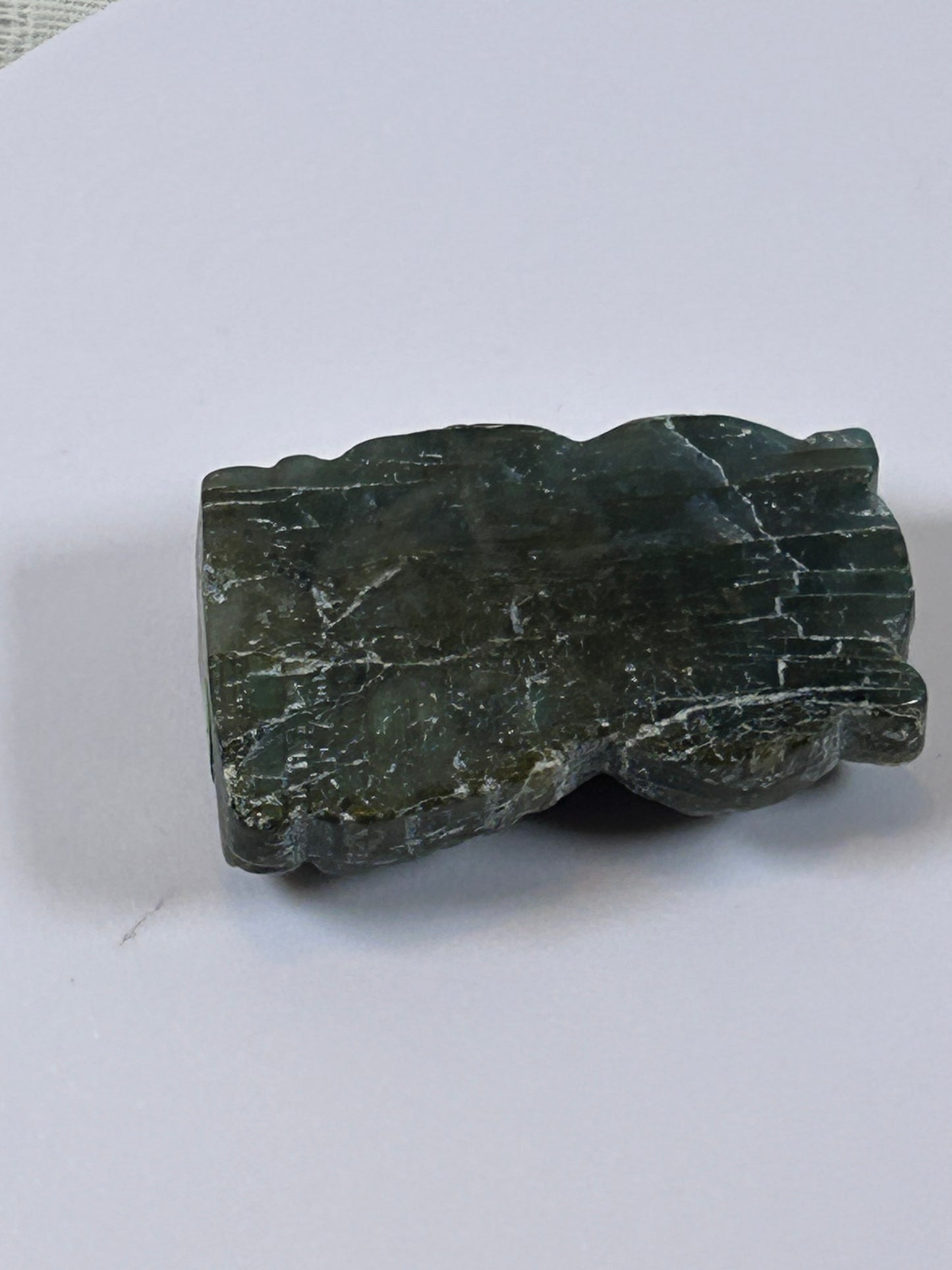 (#21) - LABRADORITE OWL CARVING - NEW