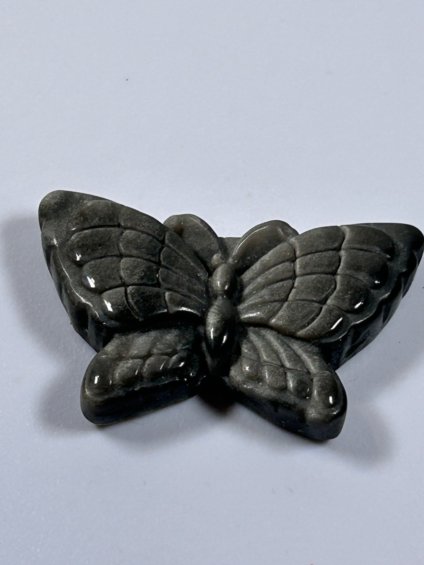 (#1142) - Golden Obsidian Butterfly - New