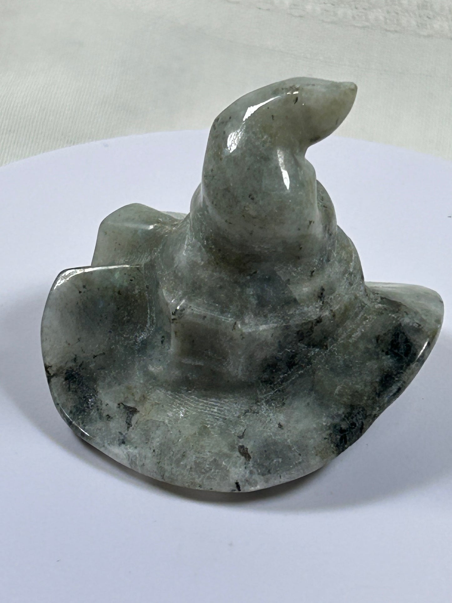 (#1190) - Labradorite Witch Hat - New