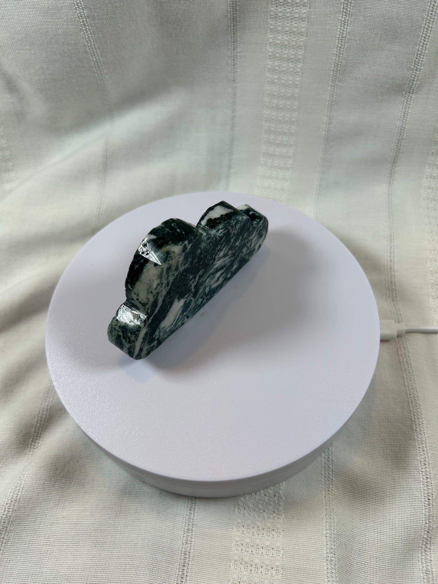 (#51) - TREE AGATE CLOUD CARVING - NEW