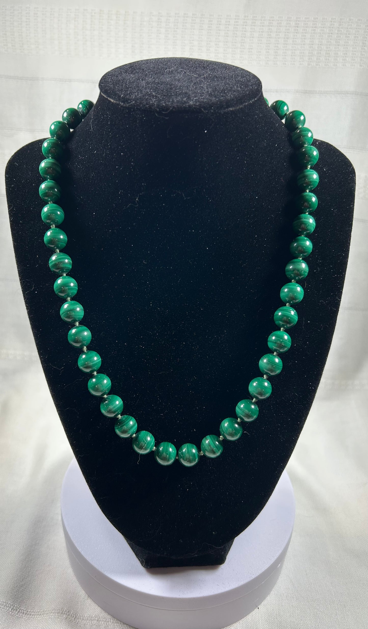(#1265) - Malachite Necklace - New