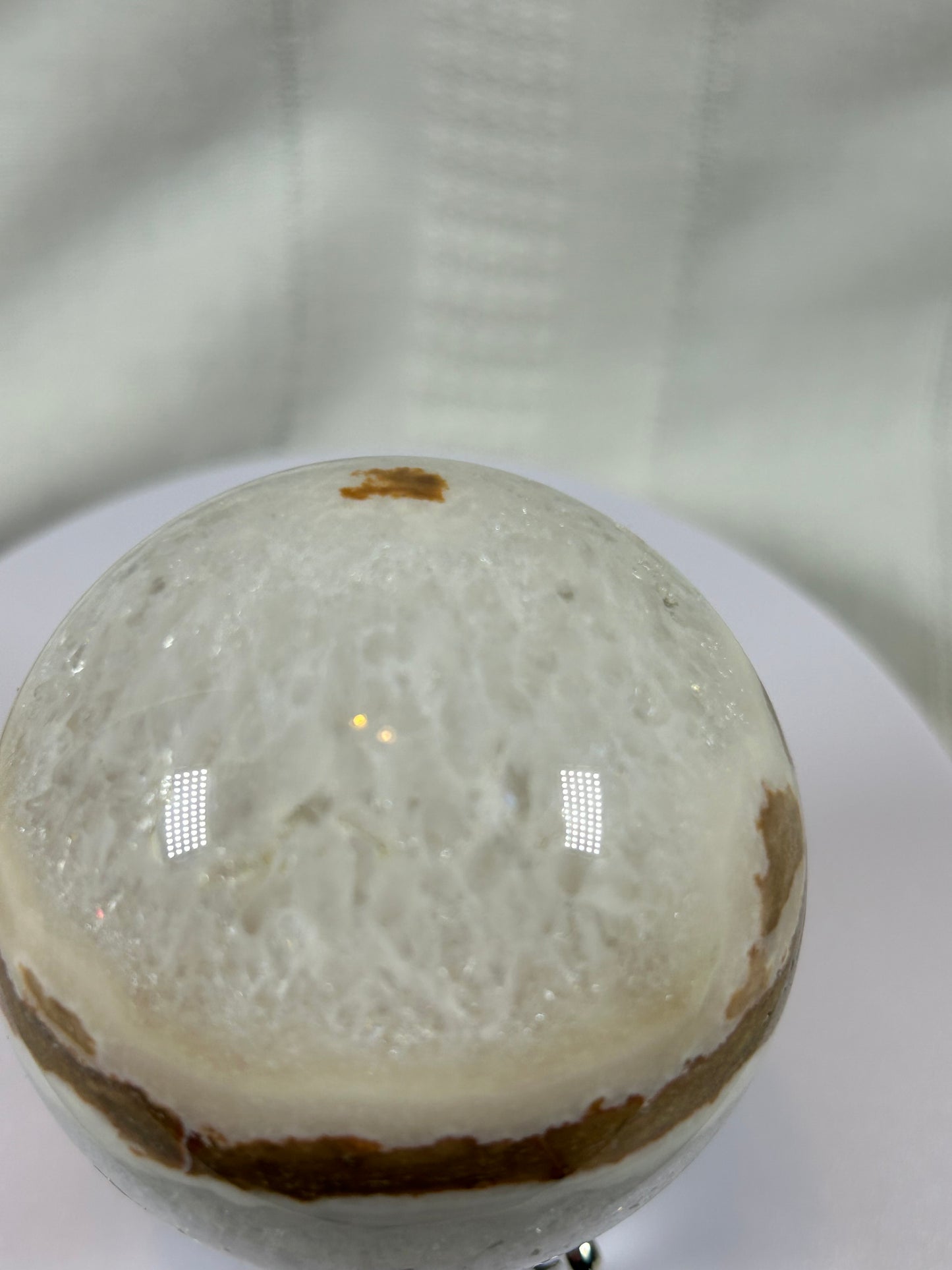(#60) - AGATE SPHERE POLISHED - NEW