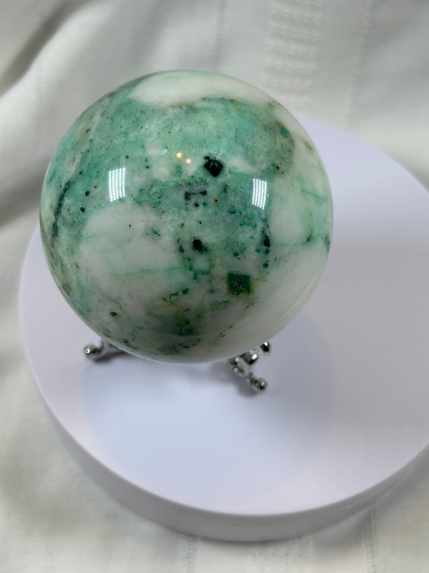 (#63) - PHOENIX STONE SPHERE POLISHED - NEW
