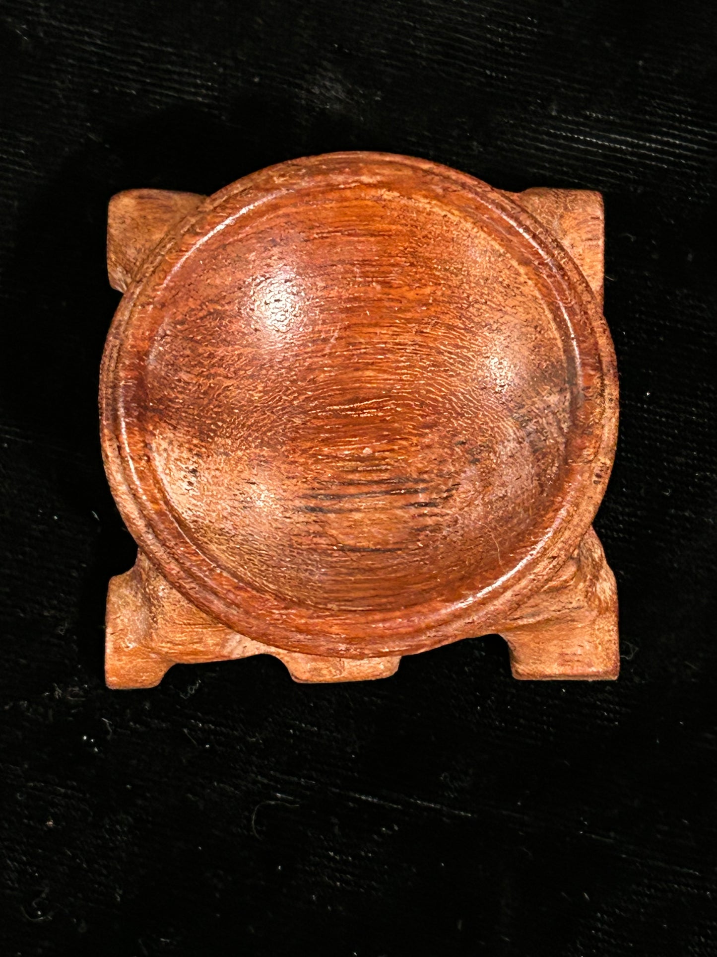 (#1293) - Sphere Holder - Wood - Large - New