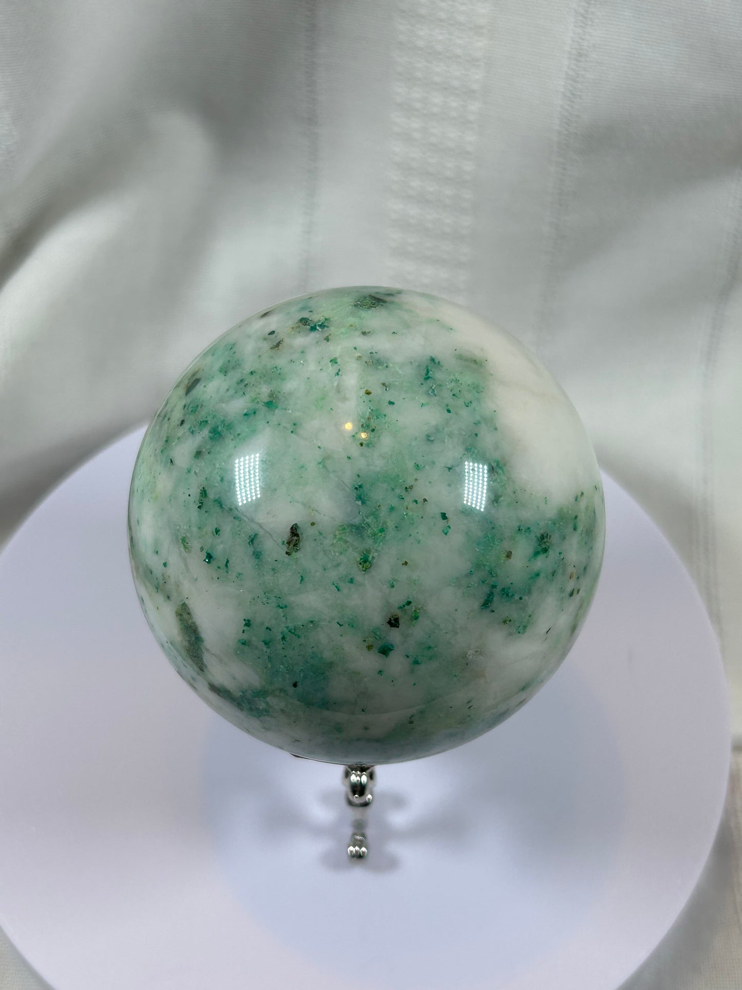 (#63) - PHOENIX STONE SPHERE POLISHED - NEW