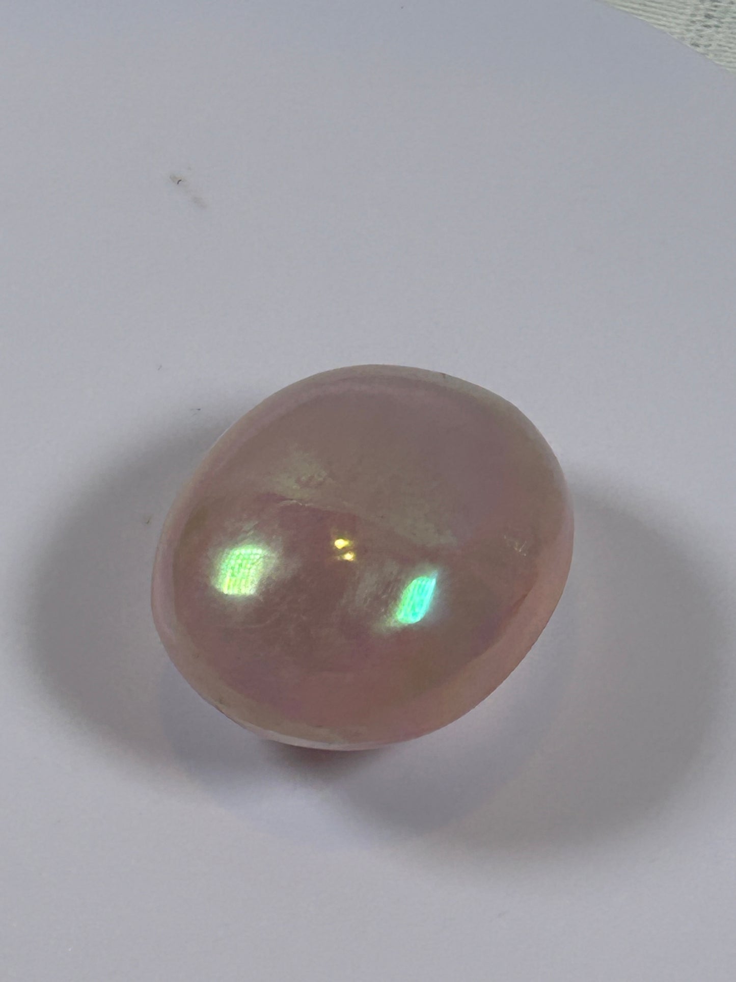 (#133) - ANGEL AURA QUARTZ PALM STONE POLISHED - NEW