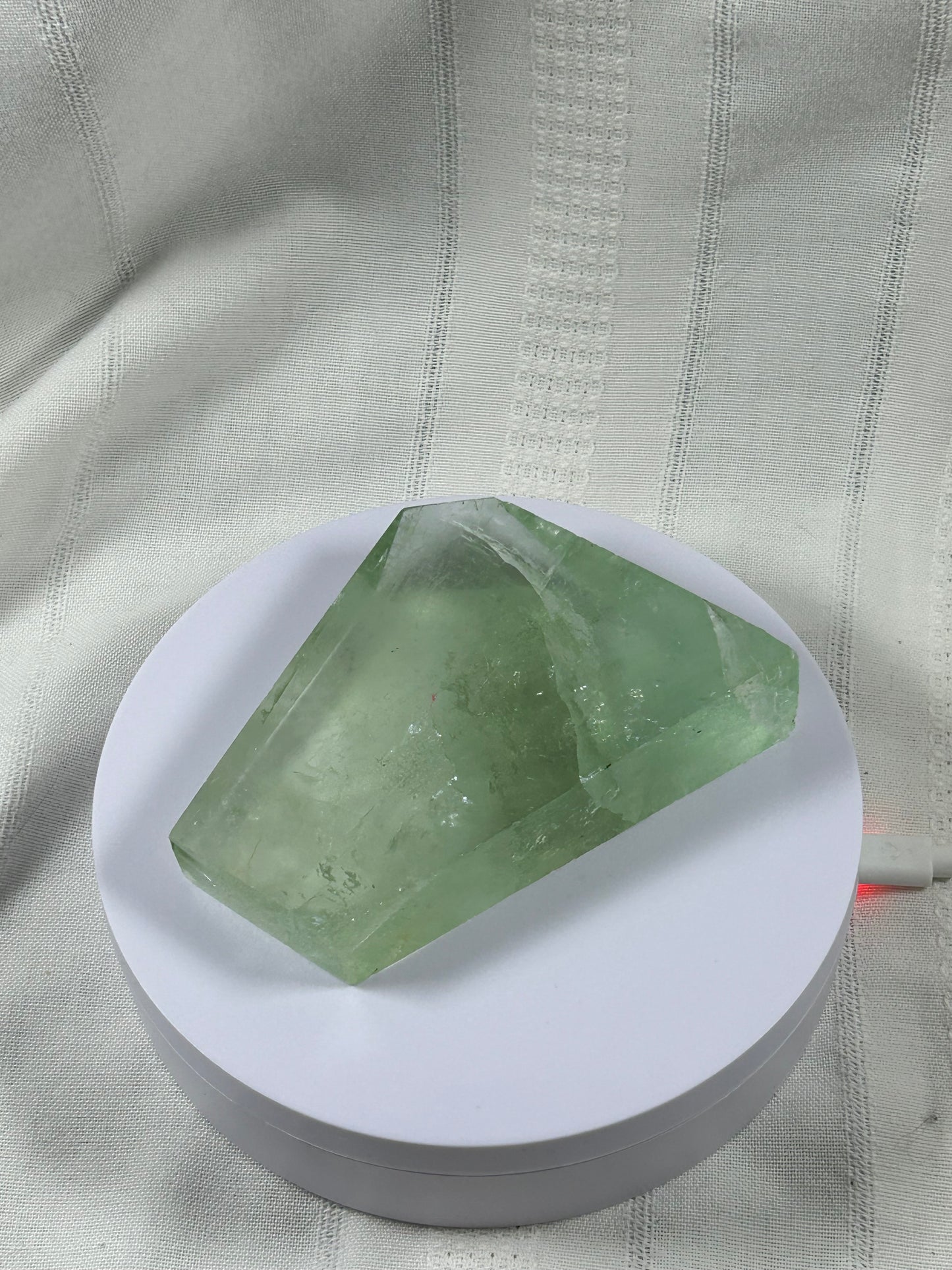 (#144) - FLUORITE SLAB POLISHED - NEW