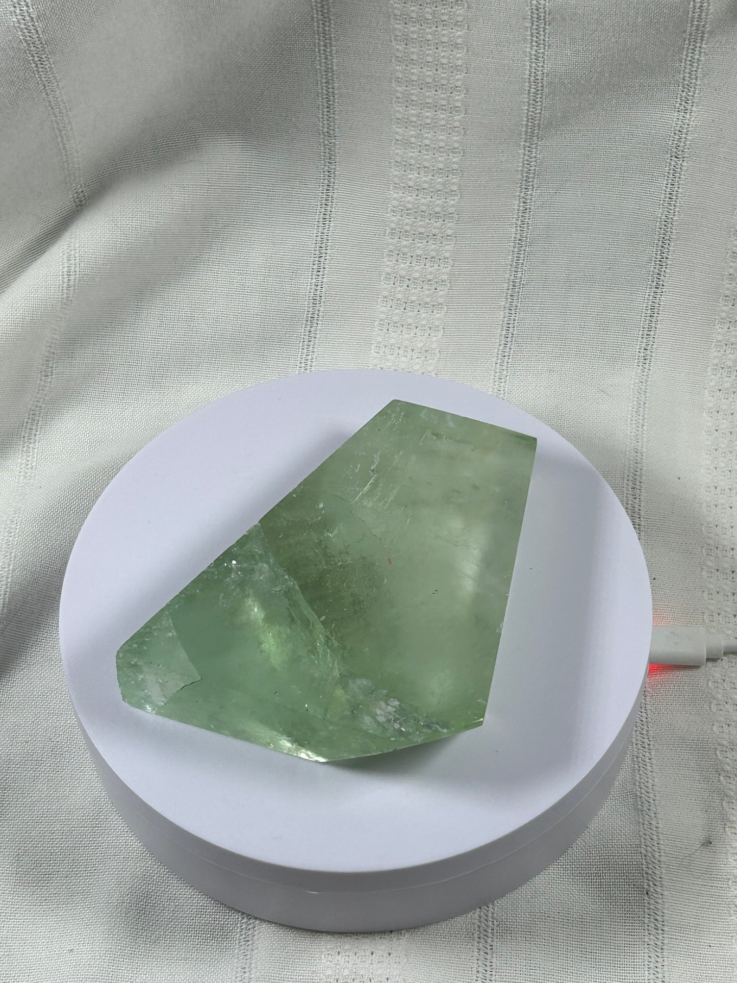 (#144) - FLUORITE SLAB POLISHED - NEW