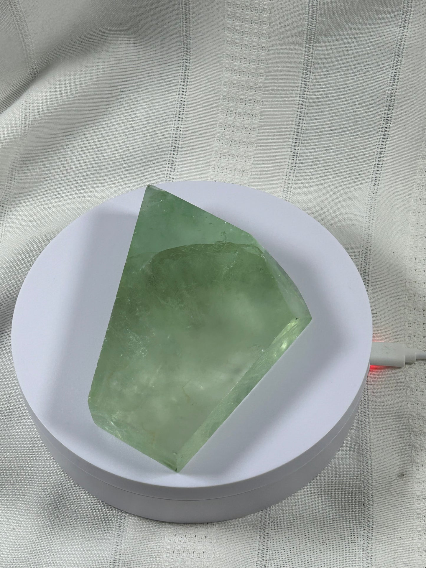 (#144) - FLUORITE SLAB POLISHED - NEW