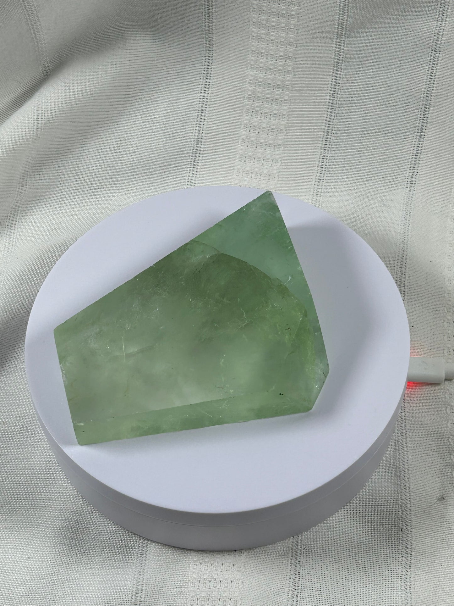 (#144) - FLUORITE SLAB POLISHED - NEW