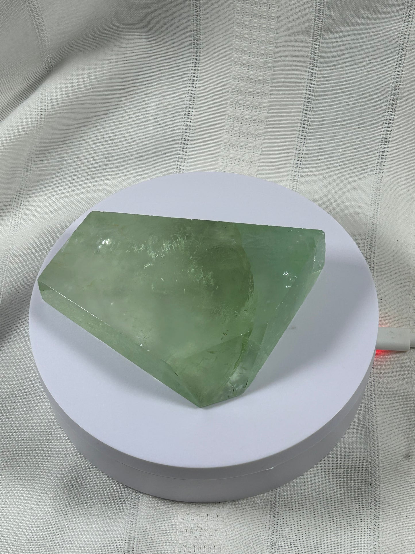 (#144) - FLUORITE SLAB POLISHED - NEW