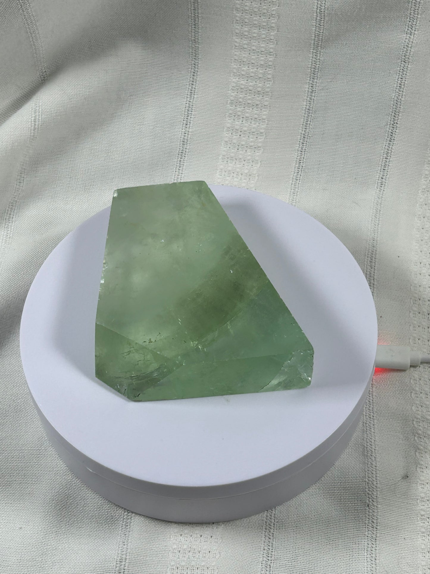 (#144) - FLUORITE SLAB POLISHED - NEW