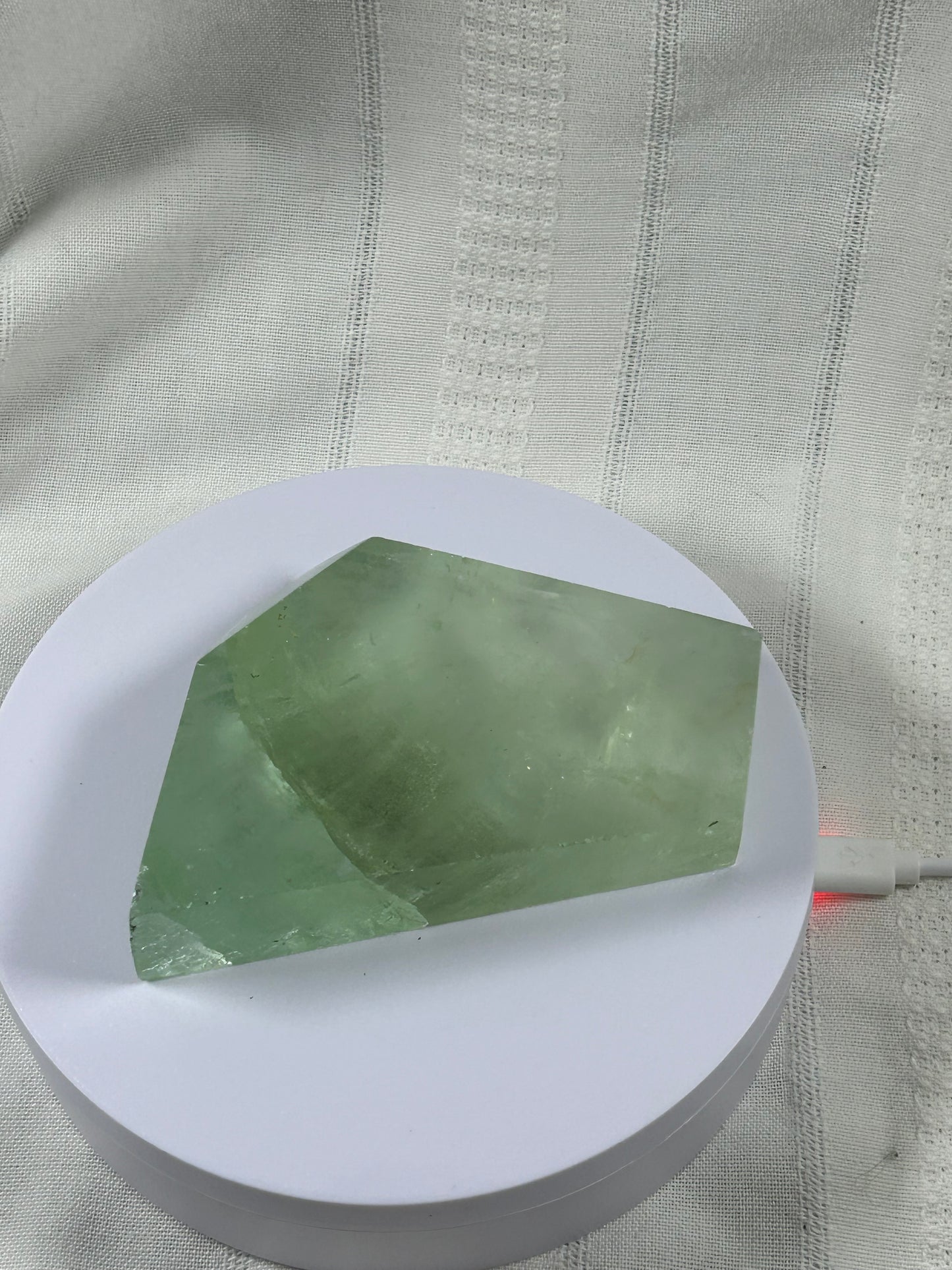 (#144) - FLUORITE SLAB POLISHED - NEW