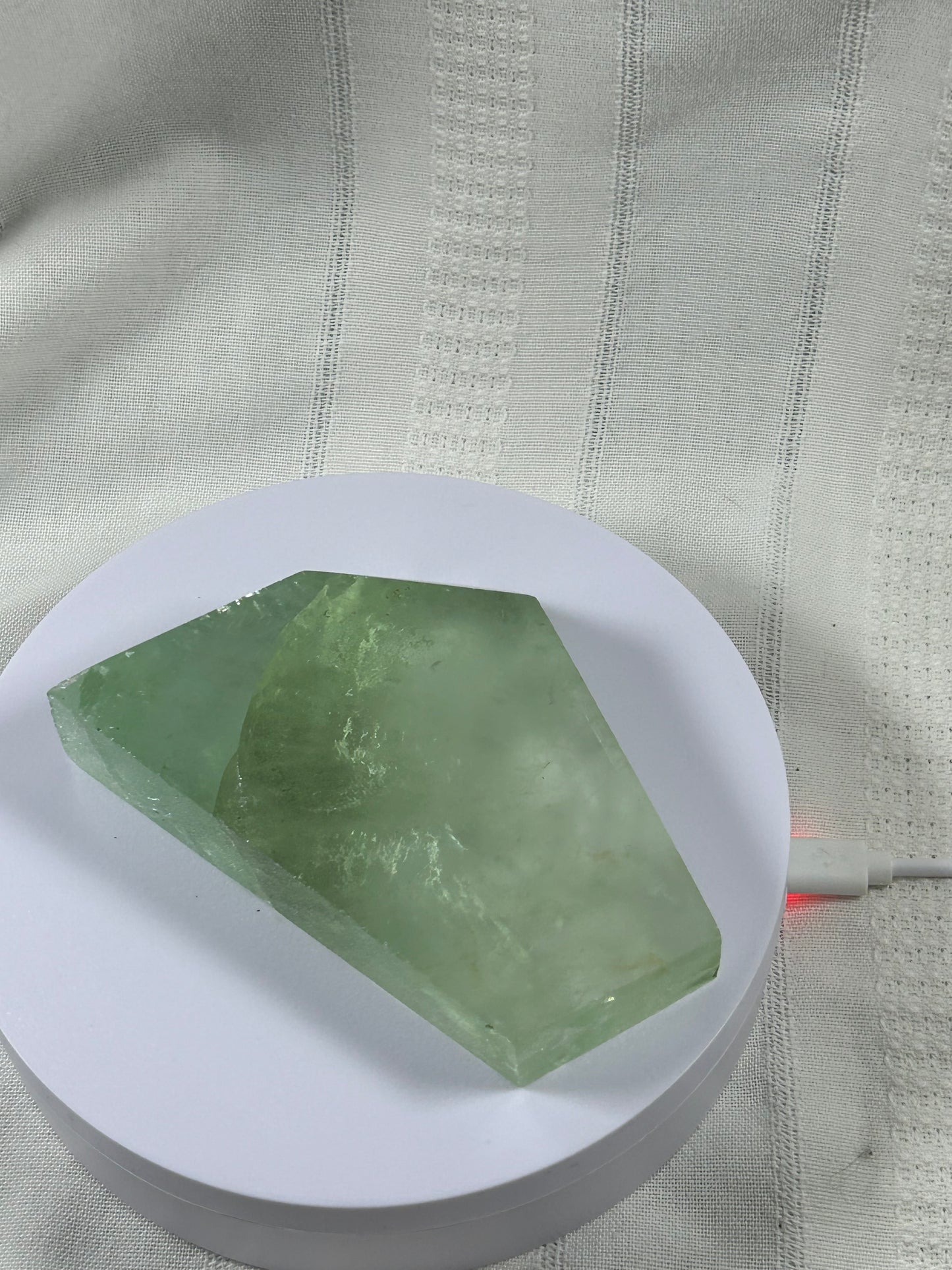 (#144) - FLUORITE SLAB POLISHED - NEW