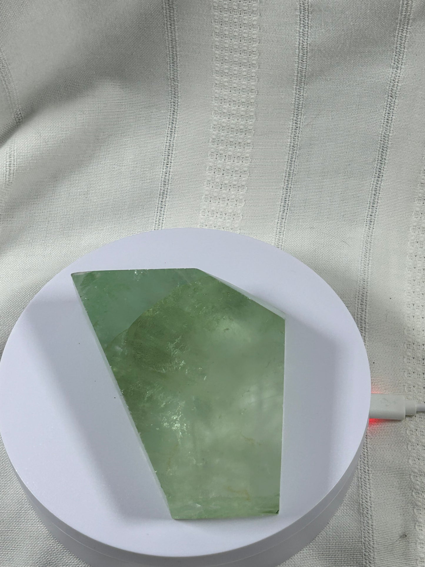 (#144) - FLUORITE SLAB POLISHED - NEW