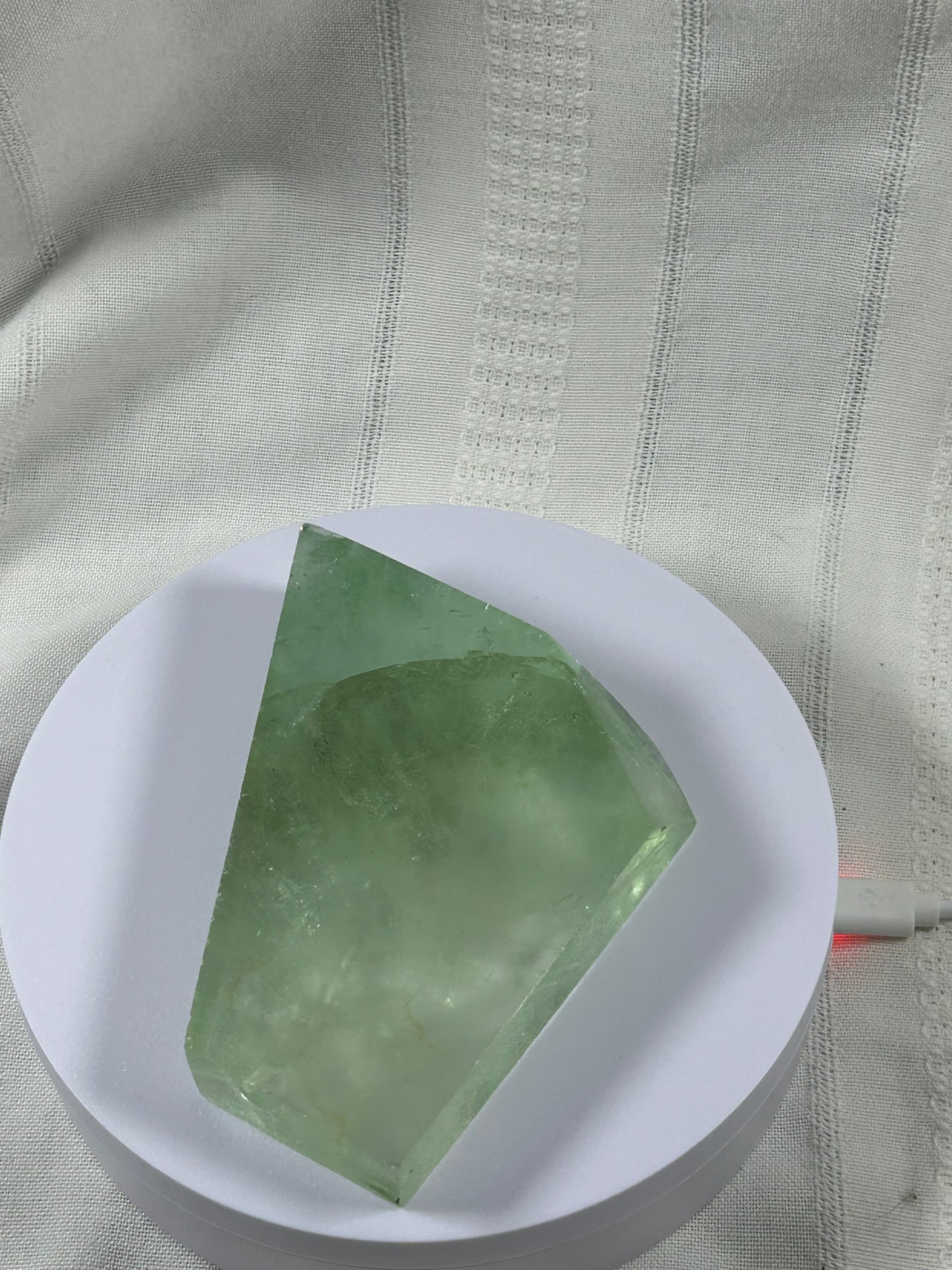(#144) - FLUORITE SLAB POLISHED - NEW