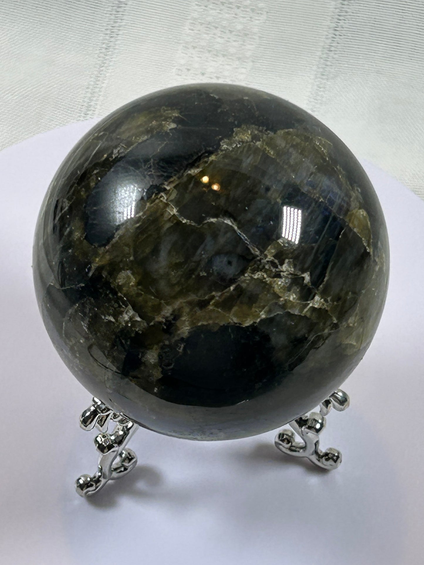 (#158) - LABRADORITE SPHERE POLISHED - NEW