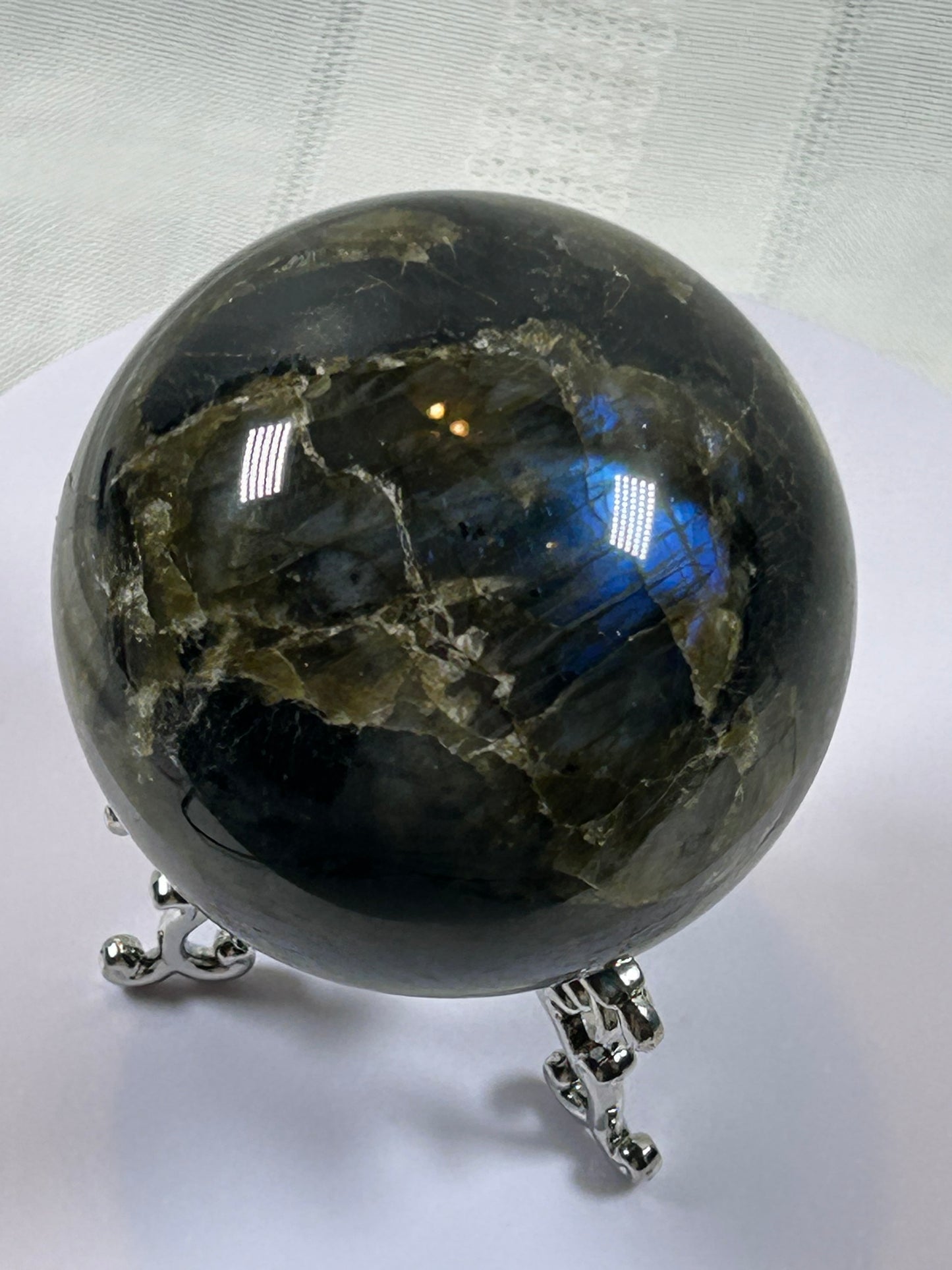 (#158) - LABRADORITE SPHERE POLISHED - NEW