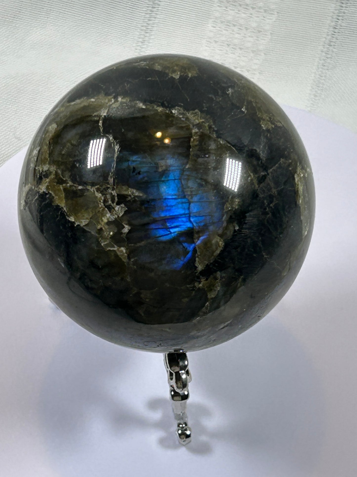 (#158) - LABRADORITE SPHERE POLISHED - NEW