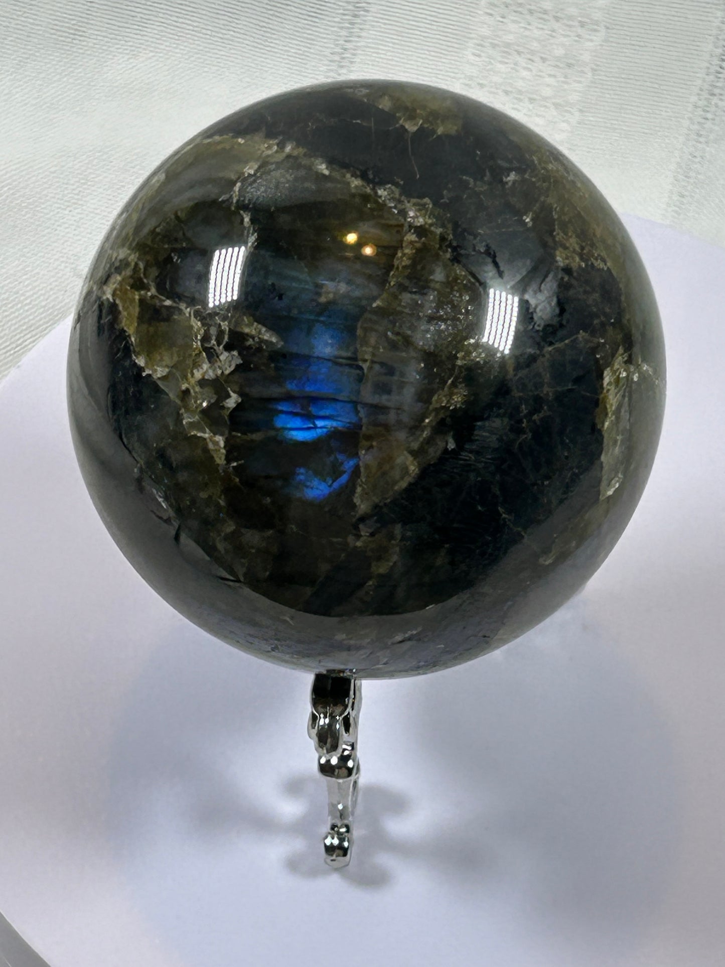 (#158) - LABRADORITE SPHERE POLISHED - NEW