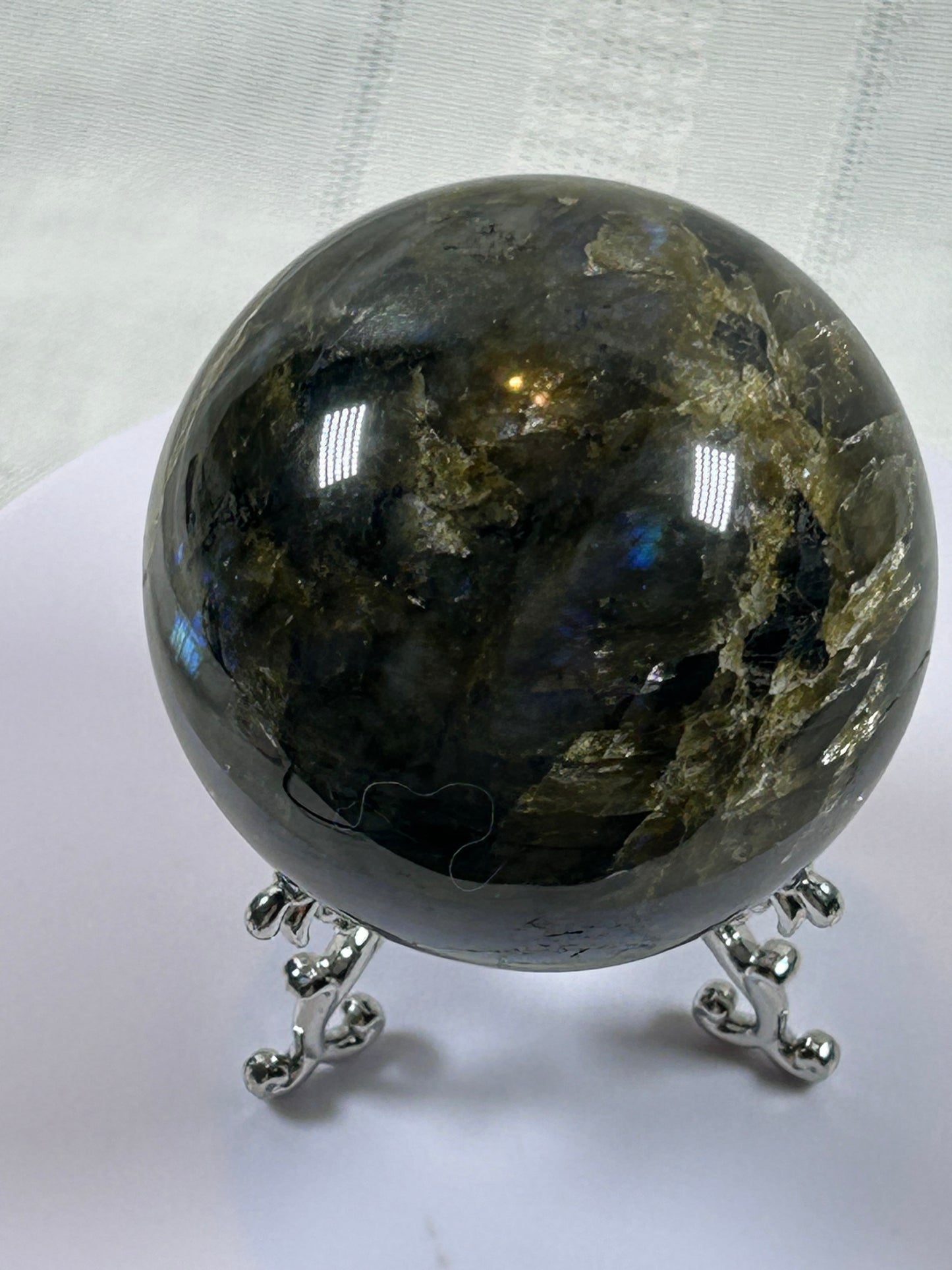 (#158) - LABRADORITE SPHERE POLISHED - NEW