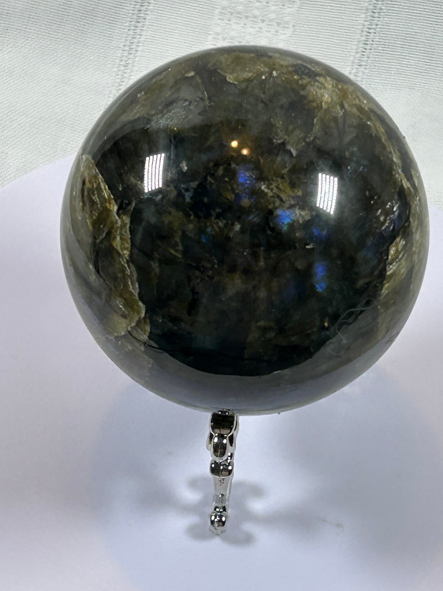 (#158) - LABRADORITE SPHERE POLISHED - NEW