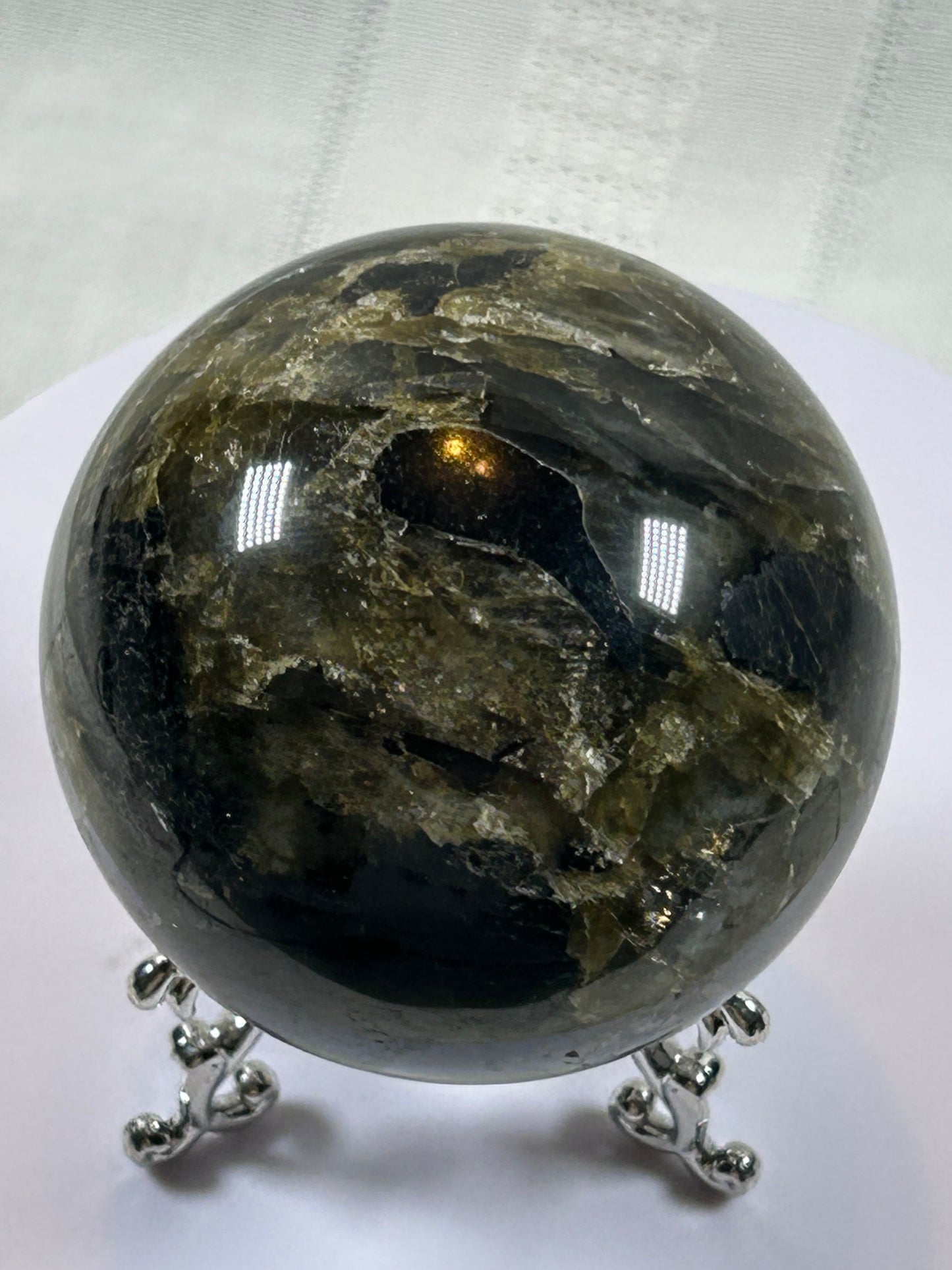 (#158) - LABRADORITE SPHERE POLISHED - NEW