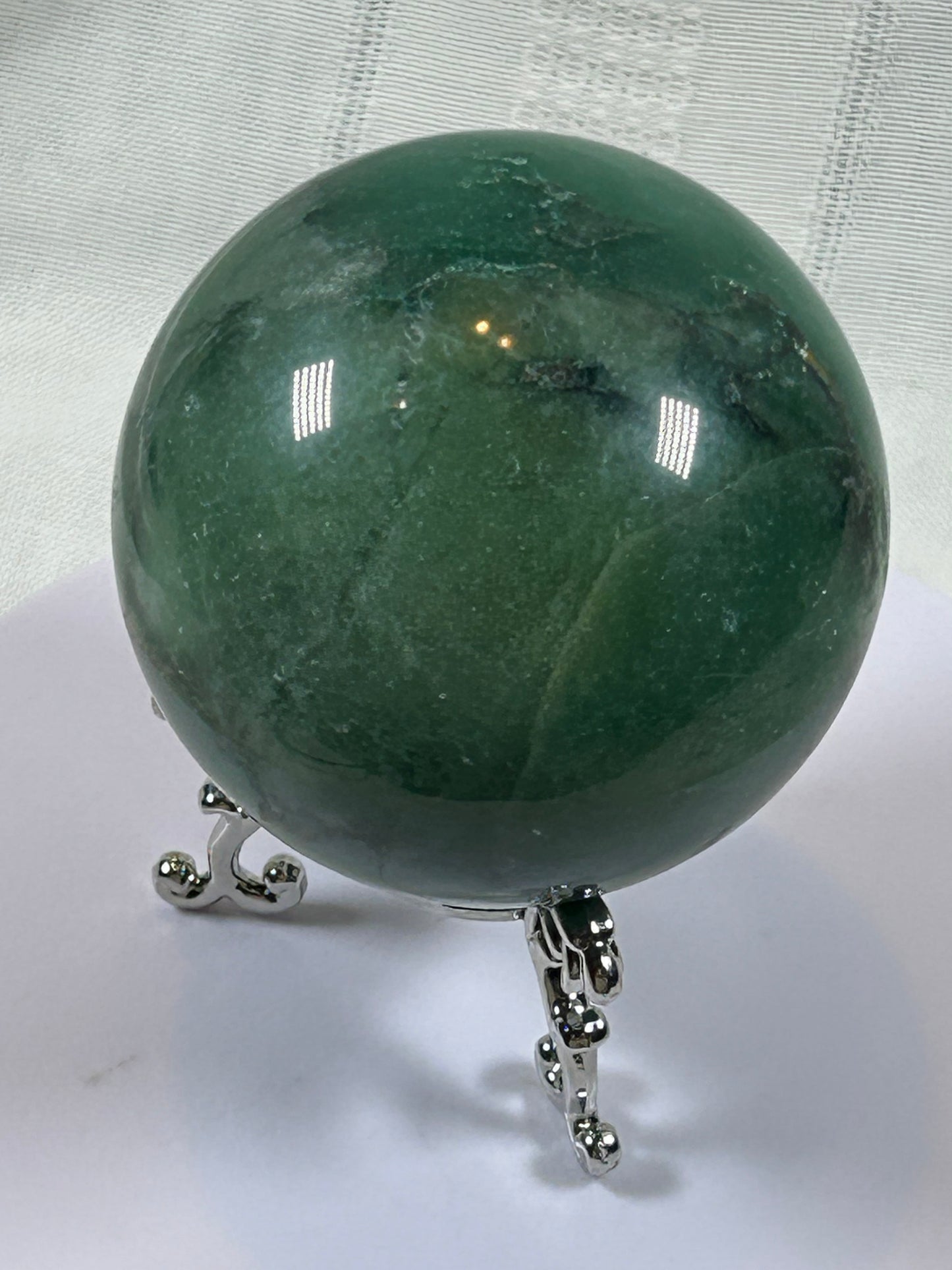 (#159) - GREEN AVENTURINE SPHERE POLISHED - NEW