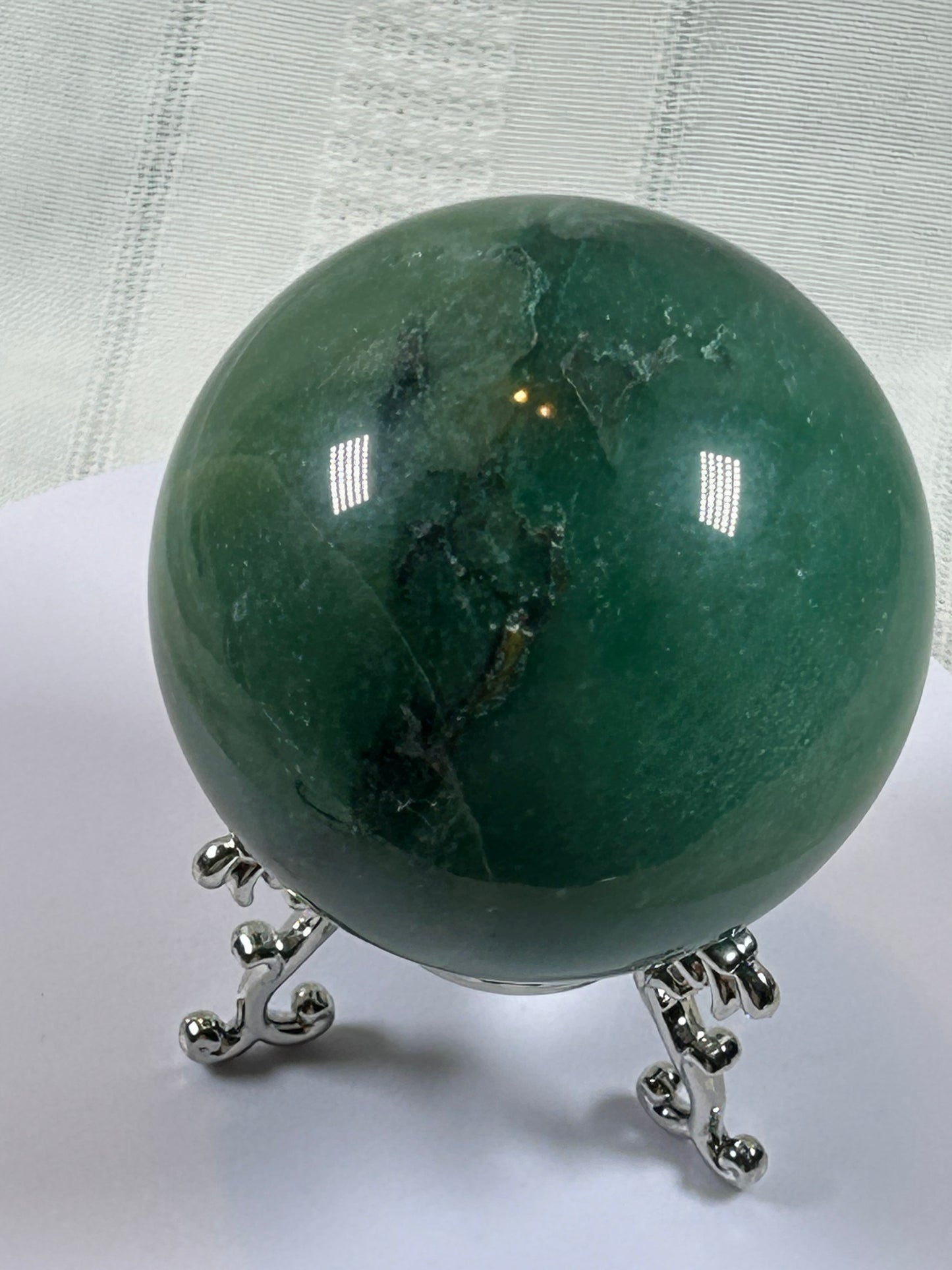(#159) - GREEN AVENTURINE SPHERE POLISHED - NEW