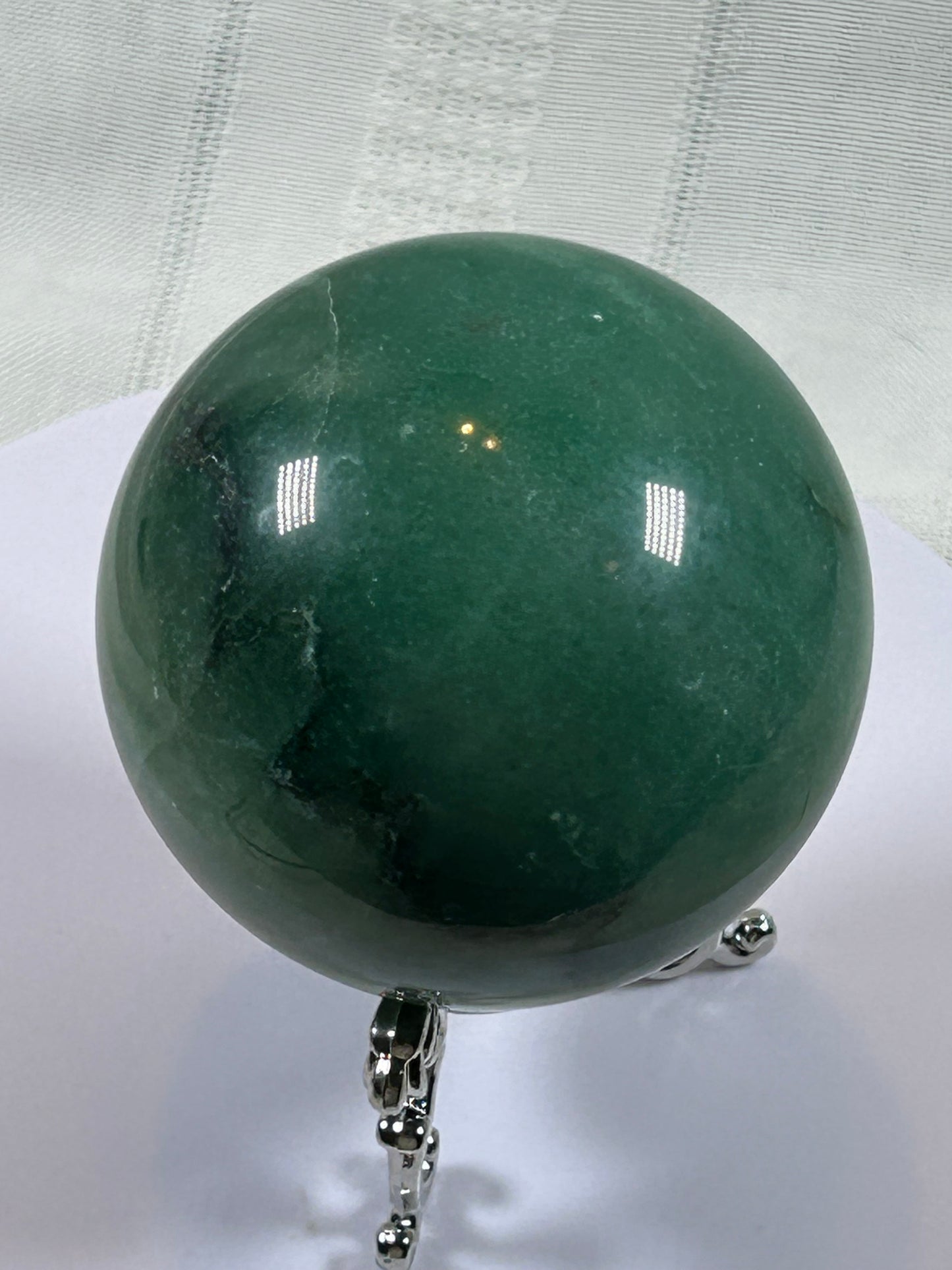 (#159) - GREEN AVENTURINE SPHERE POLISHED - NEW