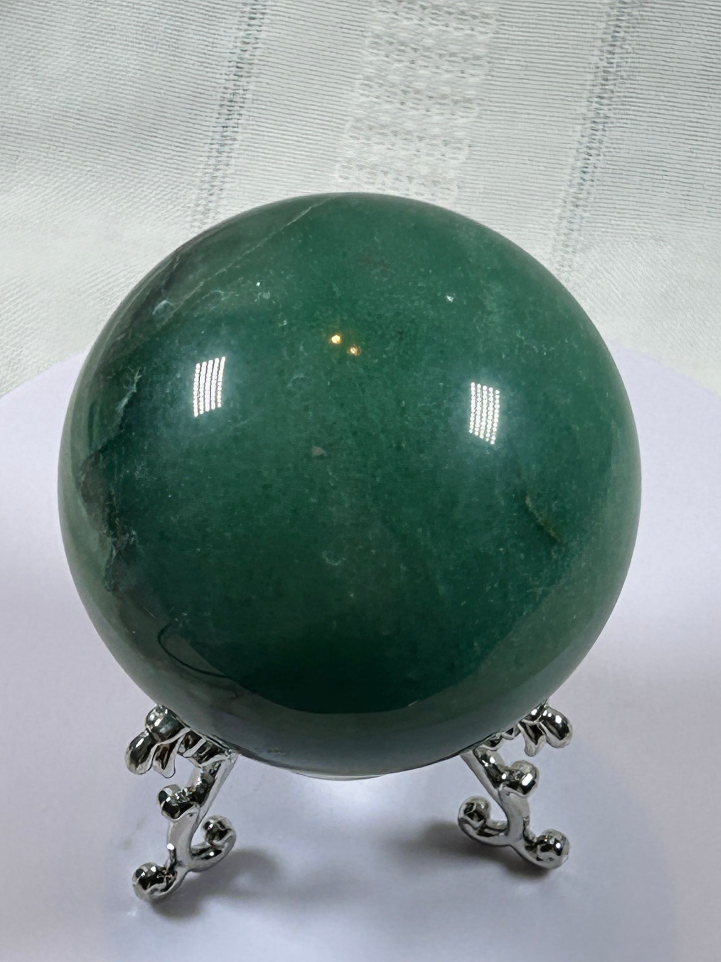 (#159) - GREEN AVENTURINE SPHERE POLISHED - NEW