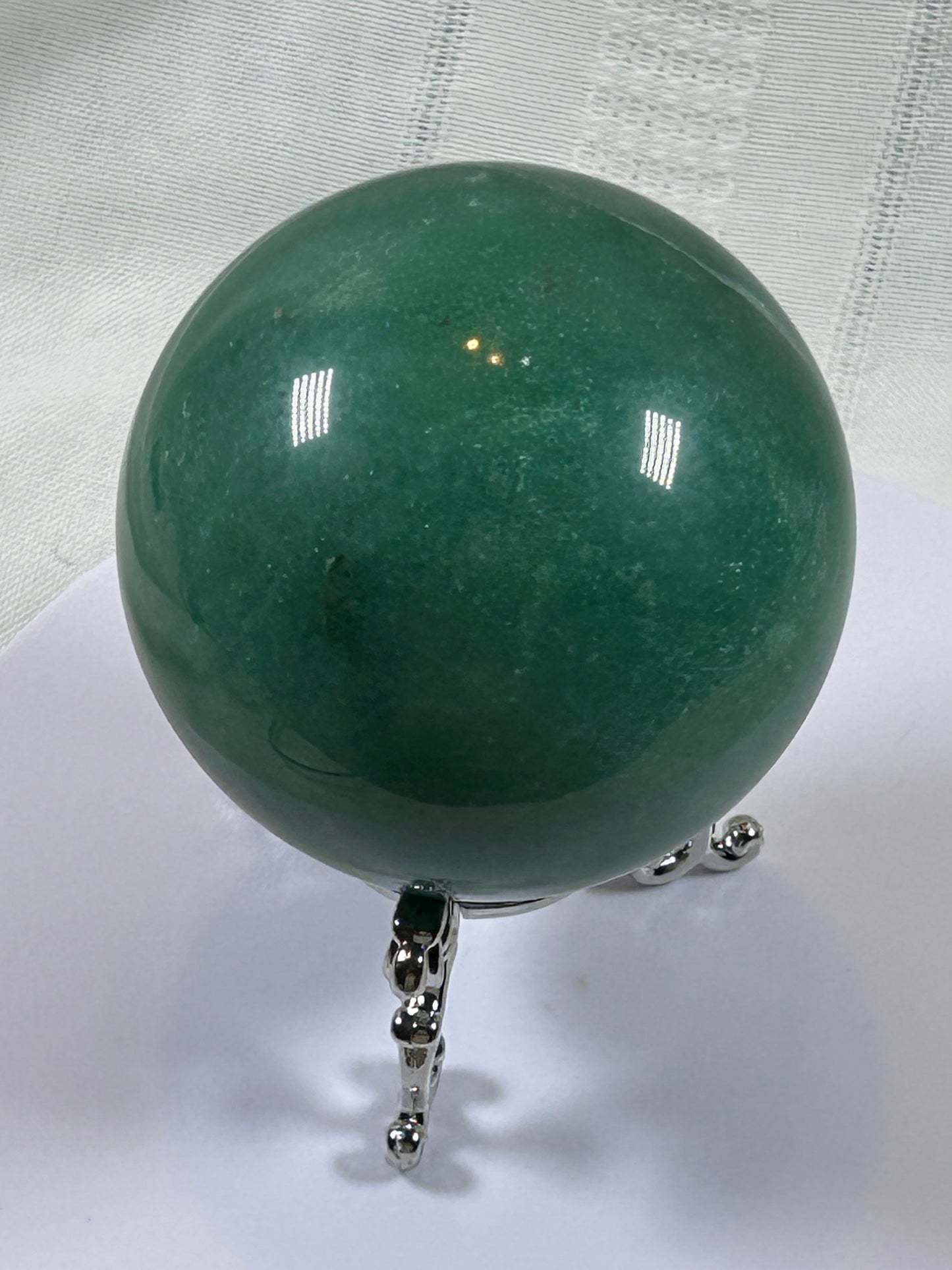 (#159) - GREEN AVENTURINE SPHERE POLISHED - NEW