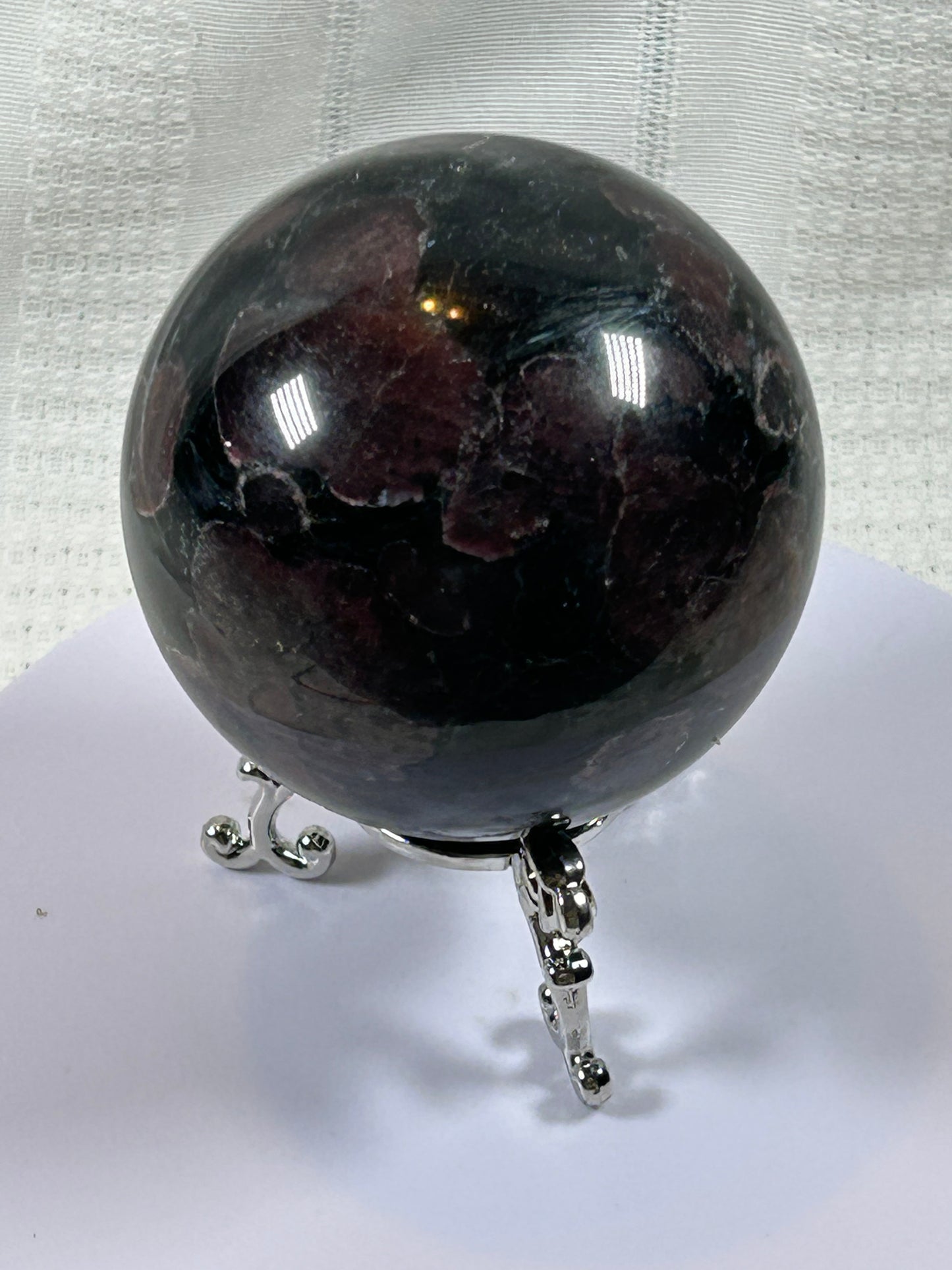 (#152) - GARNET SPHERE POLISHED - NEW