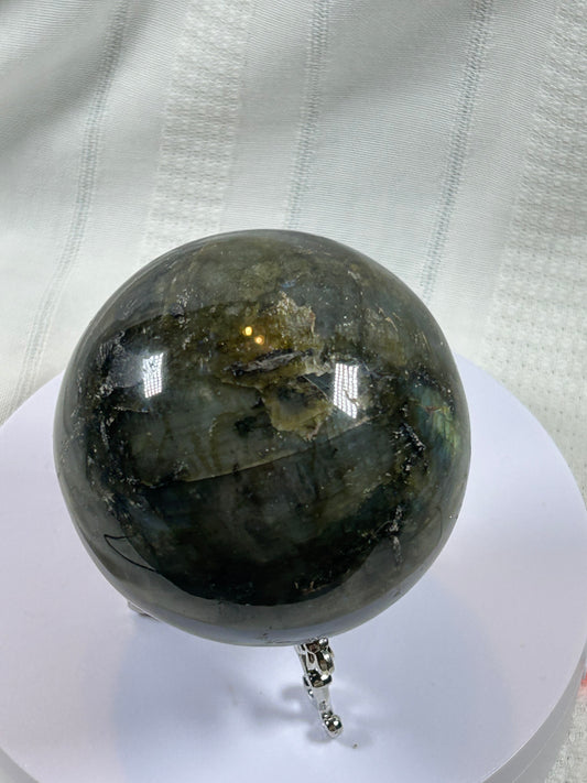 (#153) - LABRADORITE SPHERE POLISHED - NEW