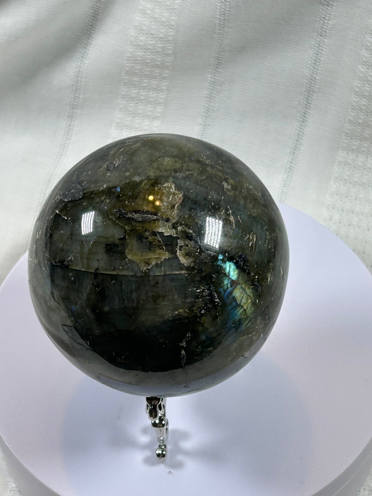 (#153) - LABRADORITE SPHERE POLISHED - NEW
