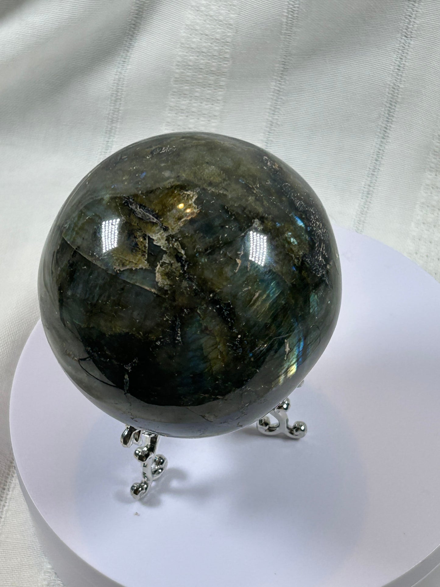 (#153) - LABRADORITE SPHERE POLISHED - NEW